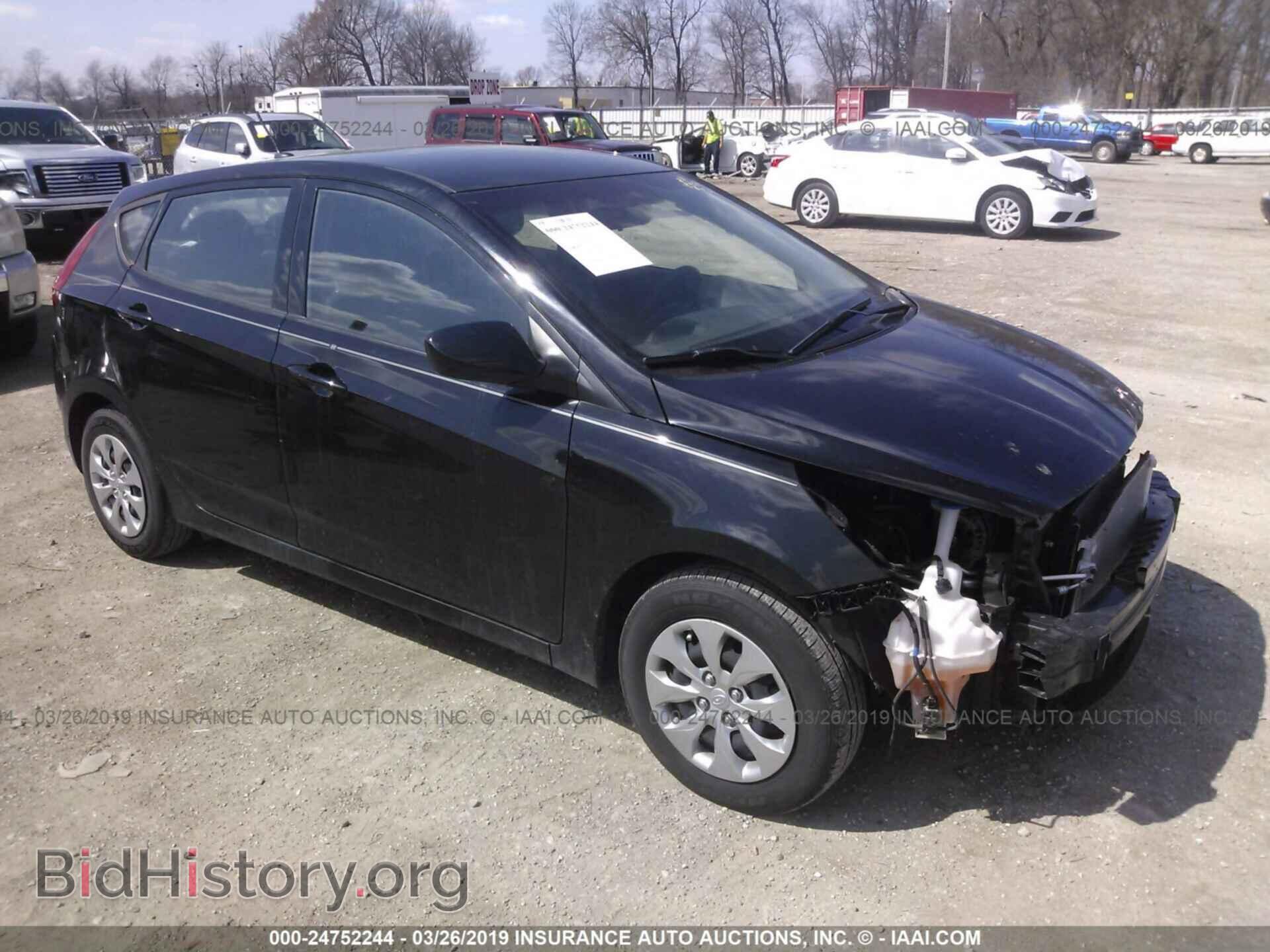 Фотография KMHCT5AE1HU329074 - HYUNDAI ACCENT 2017
