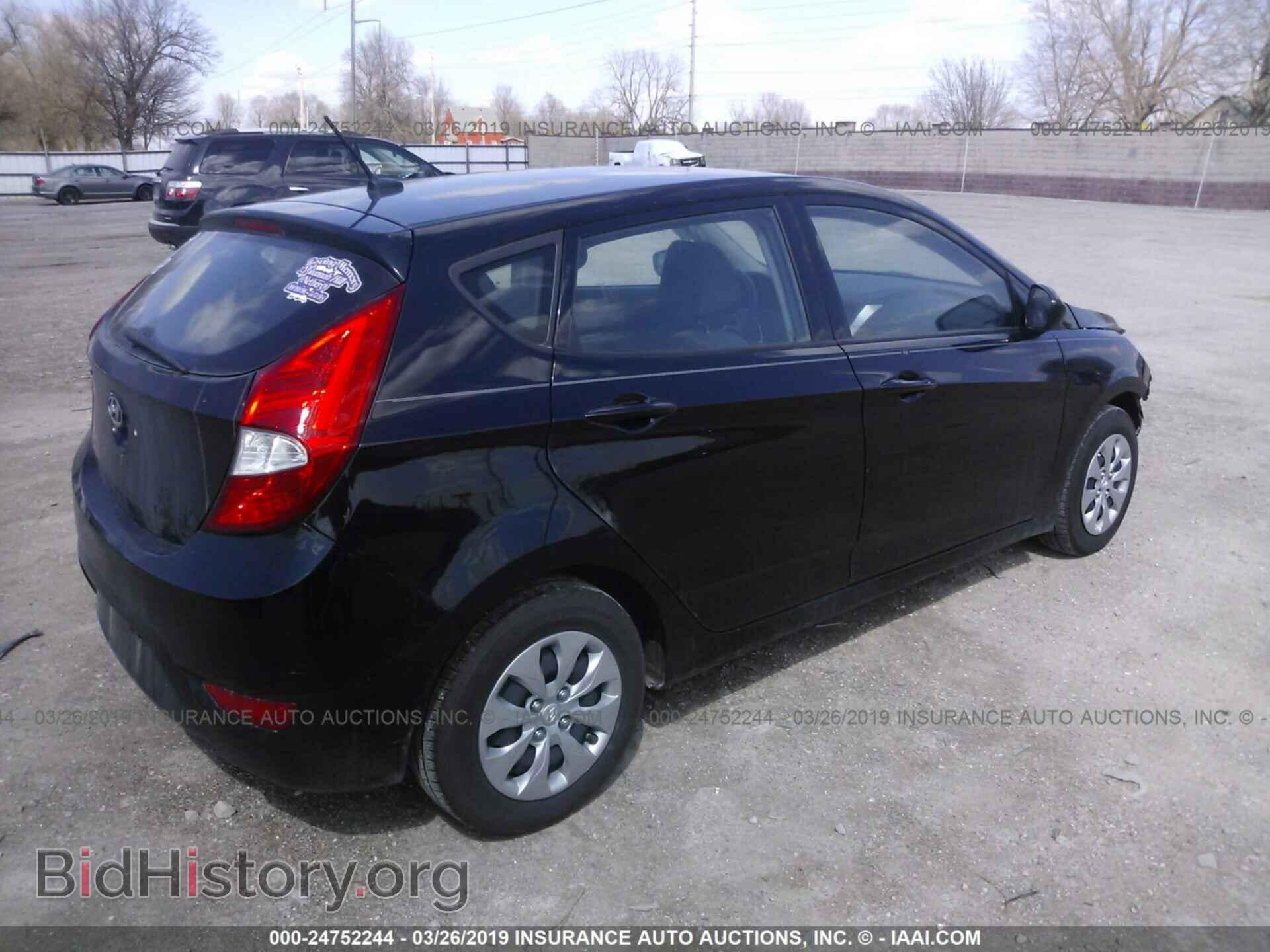 2017 HYUNDAI ACCENT - VIN: KMHCT5AE1HU329074 - Фото 4
