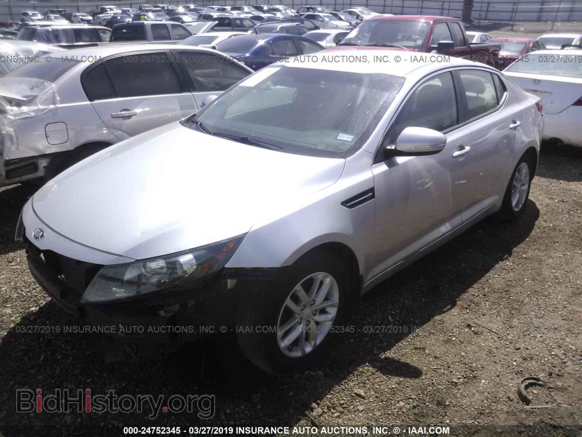 2013 KIA OPTIMA - VIN: KNAGM4A72D5352444 - Фото 2