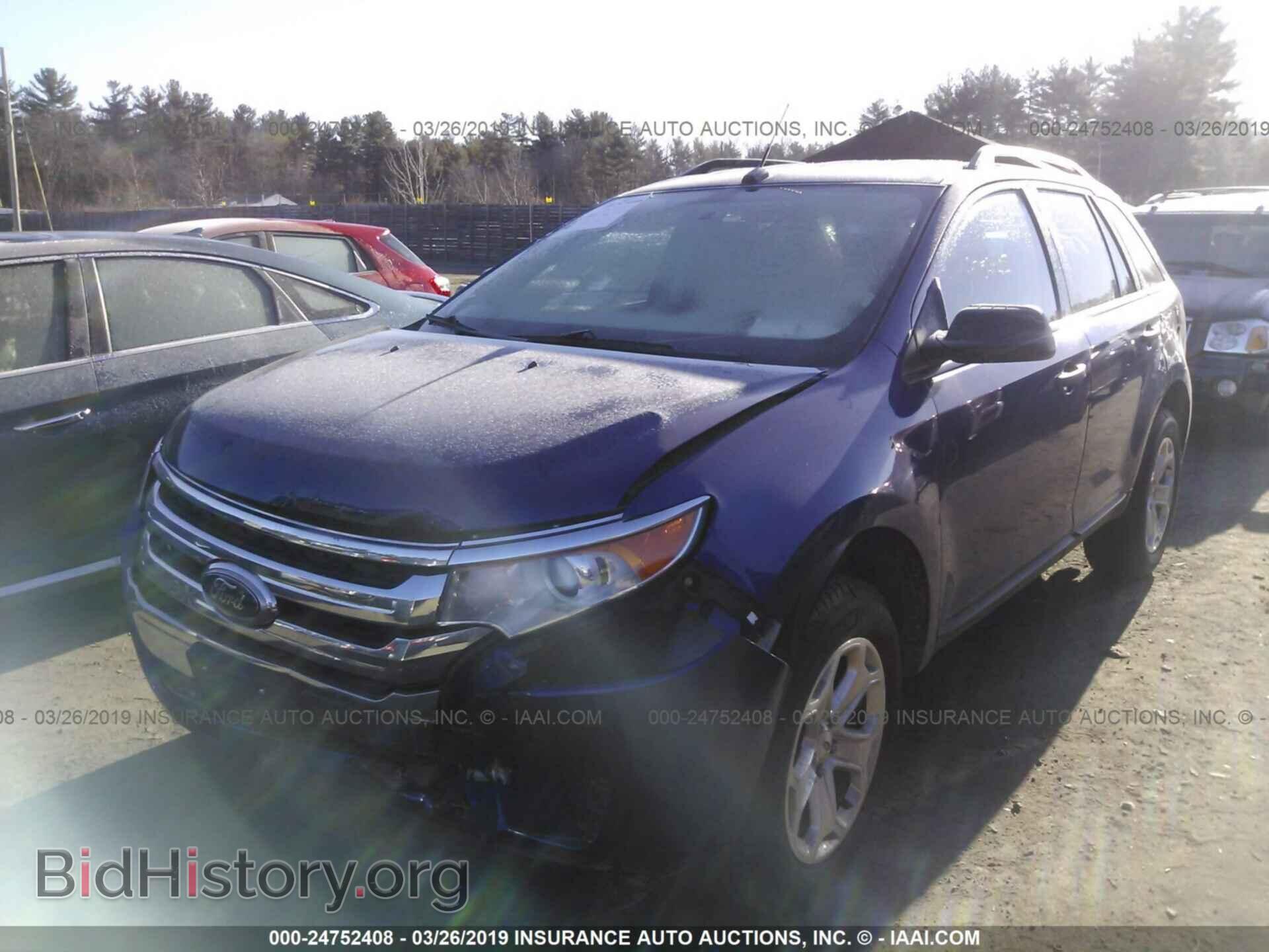 2014 FORD EDGE - VIN: 2FMDK4GC9EBB58664 - Фото 2