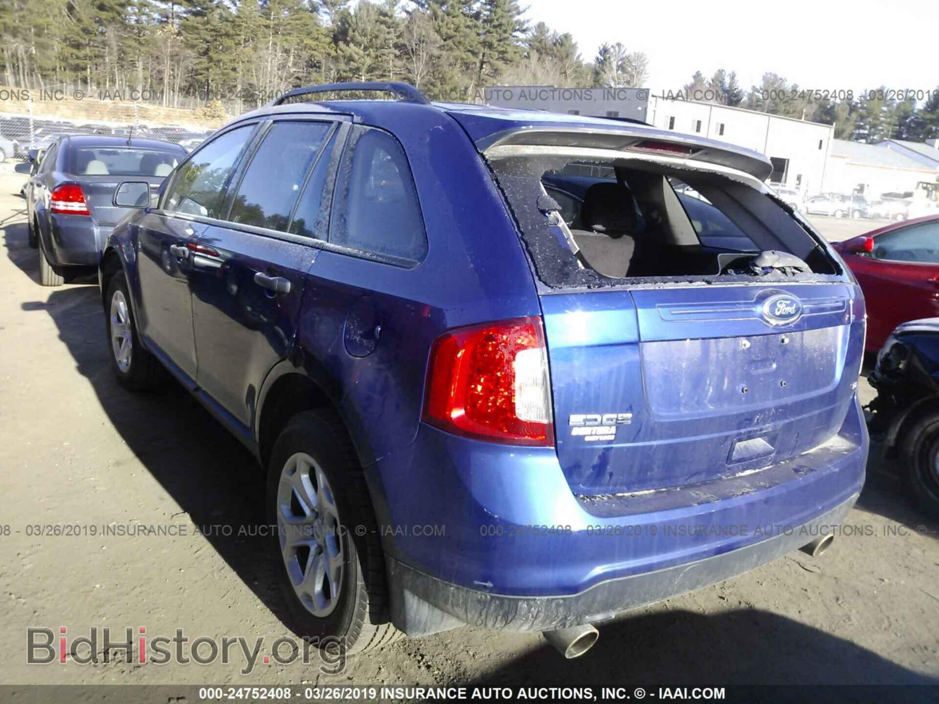 2014 FORD EDGE - VIN: 2FMDK4GC9EBB58664 - Фото 3