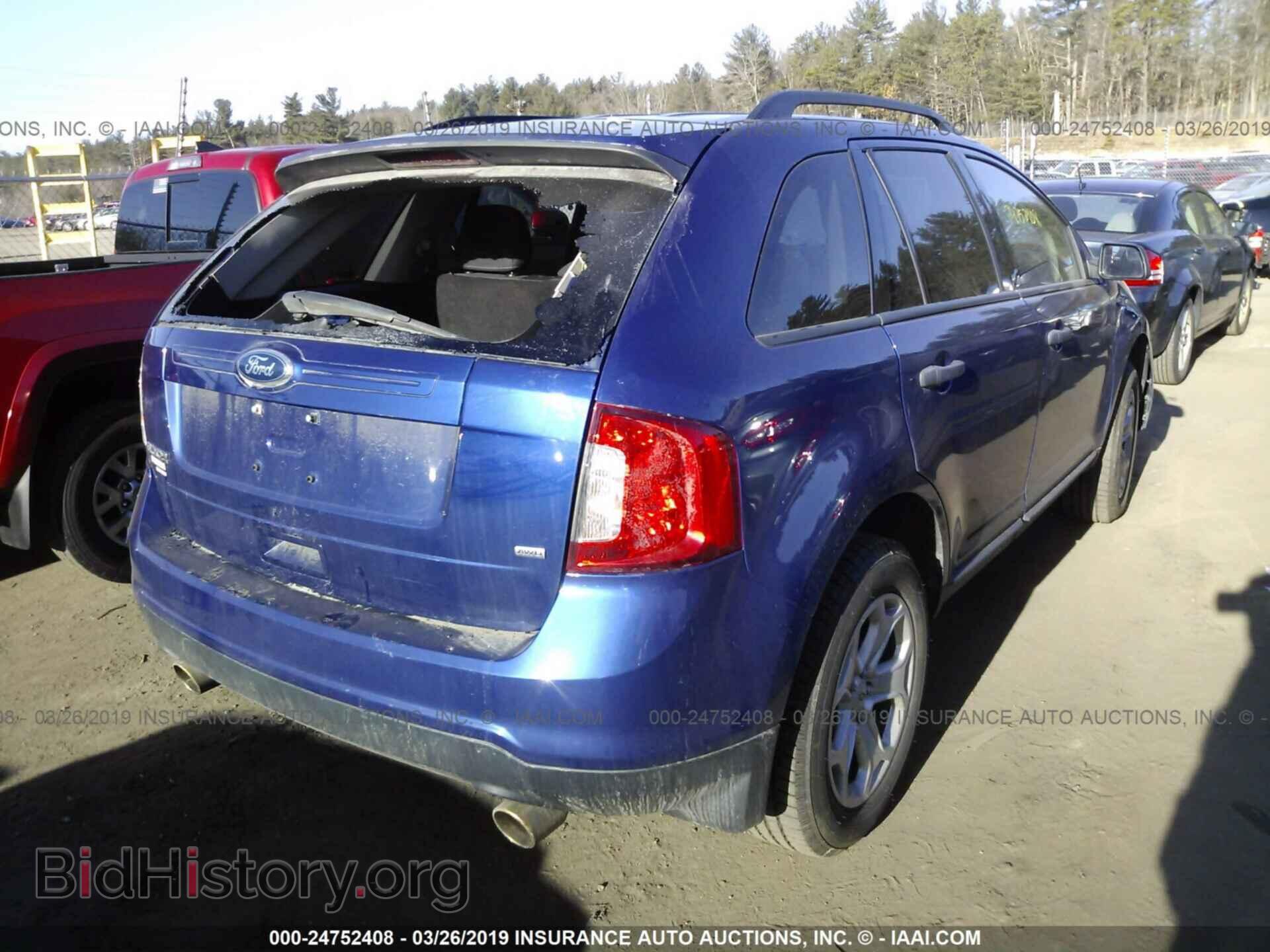 2014 FORD EDGE - VIN: 2FMDK4GC9EBB58664 - Фото 4