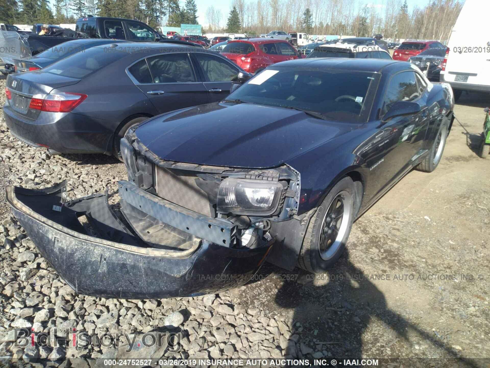 2012 CHEVROLET CAMARO - VIN: 2G1FE1E37C9183047 - Фото 2