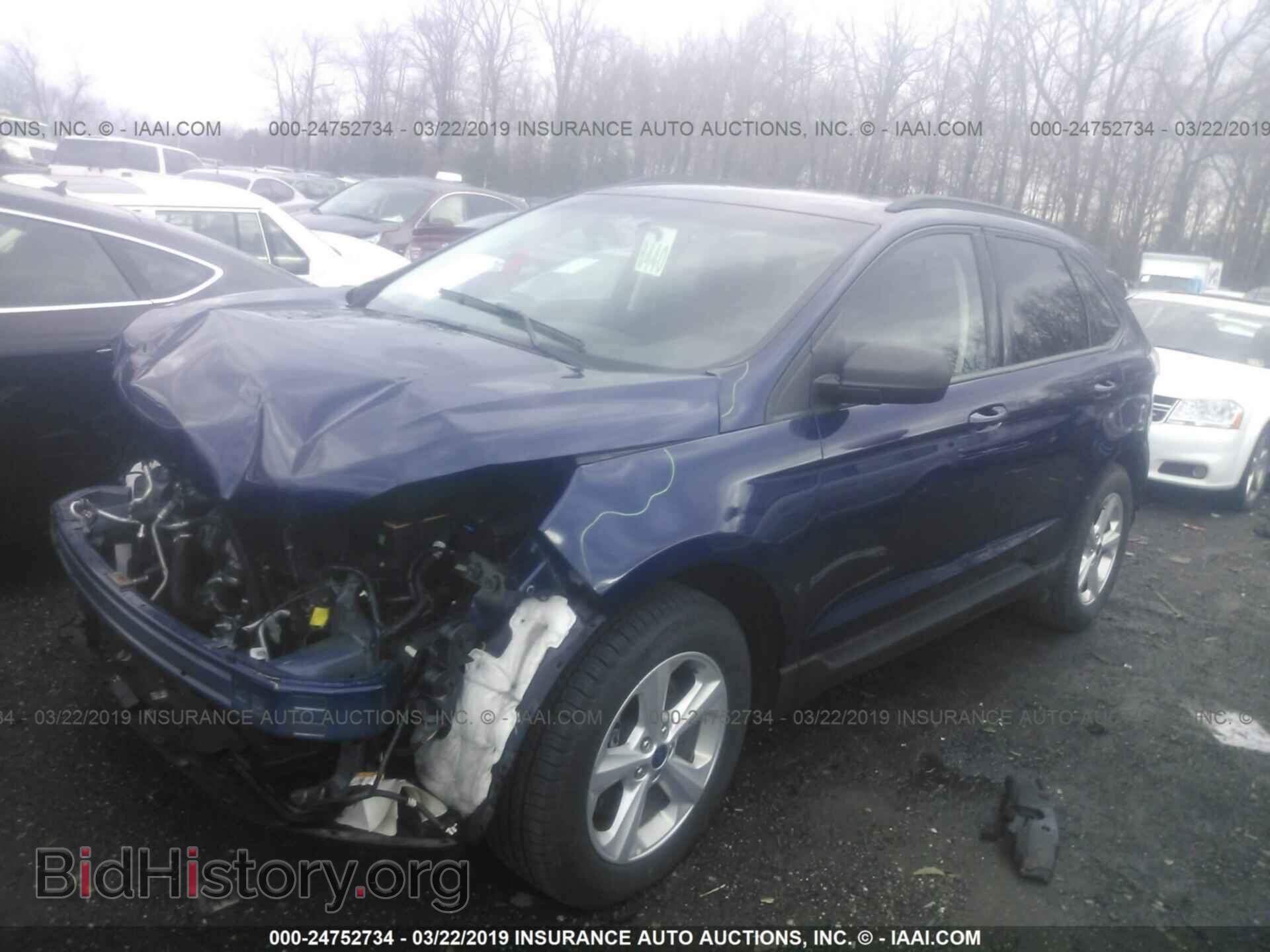 2016 FORD EDGE - VIN: 2FMPK4G97GBC00480 - Фото 2