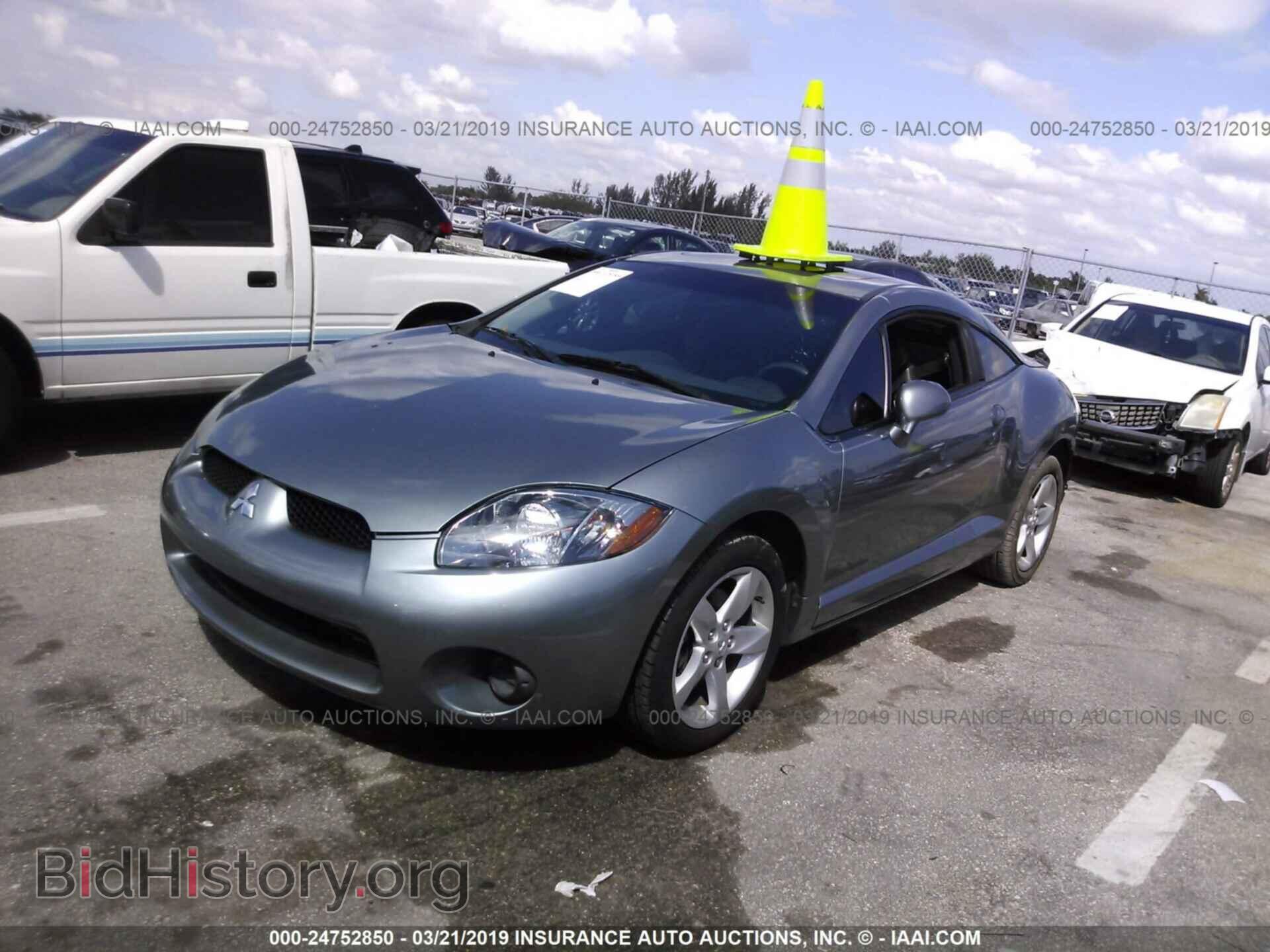 2007 MITSUBISHI ECLIPSE - VIN: 4A3AK24F27E027851 - Photo 2
