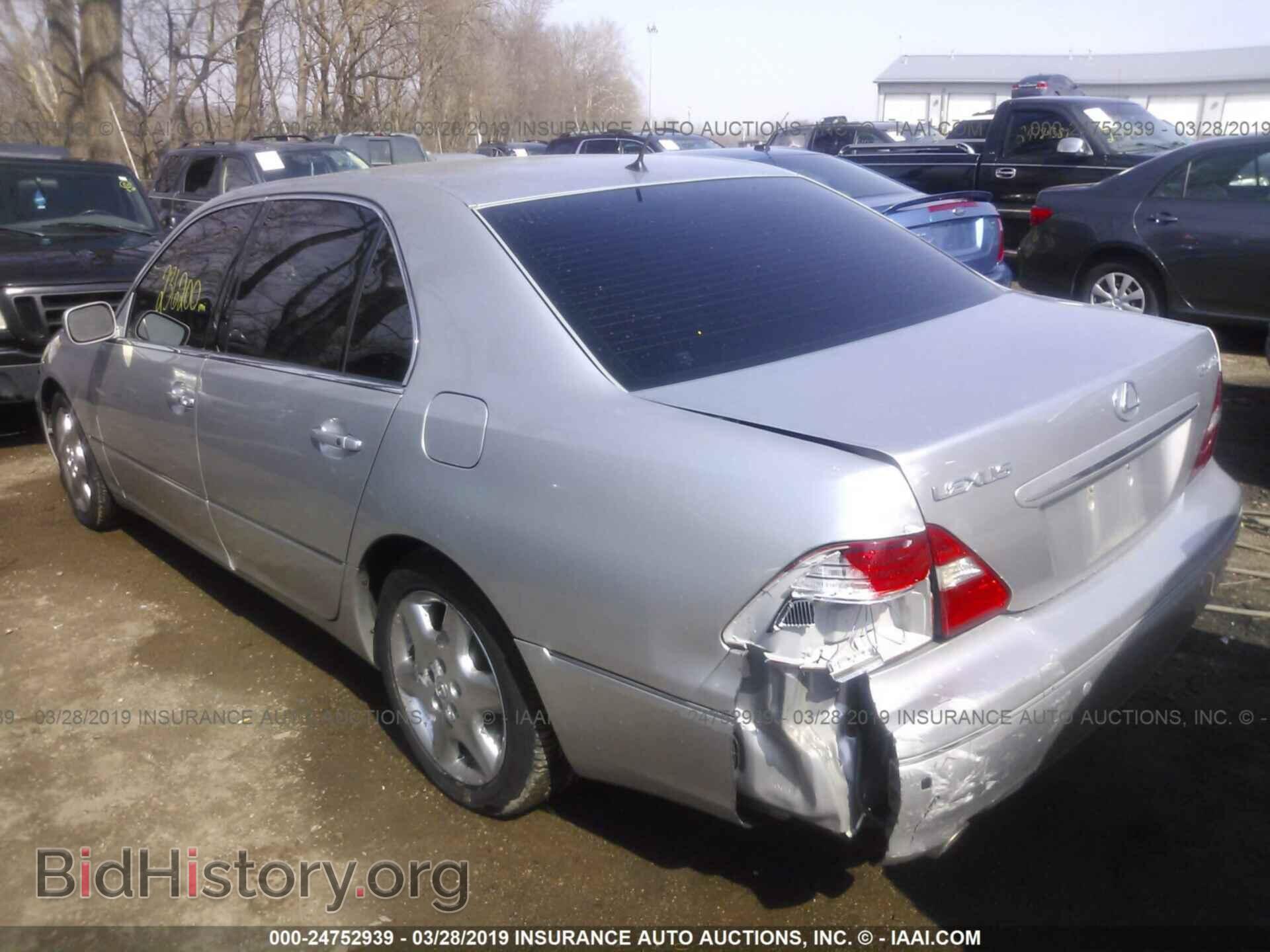 2004 LEXUS LS - VIN: JTHBN36F540136961 - Photo 3