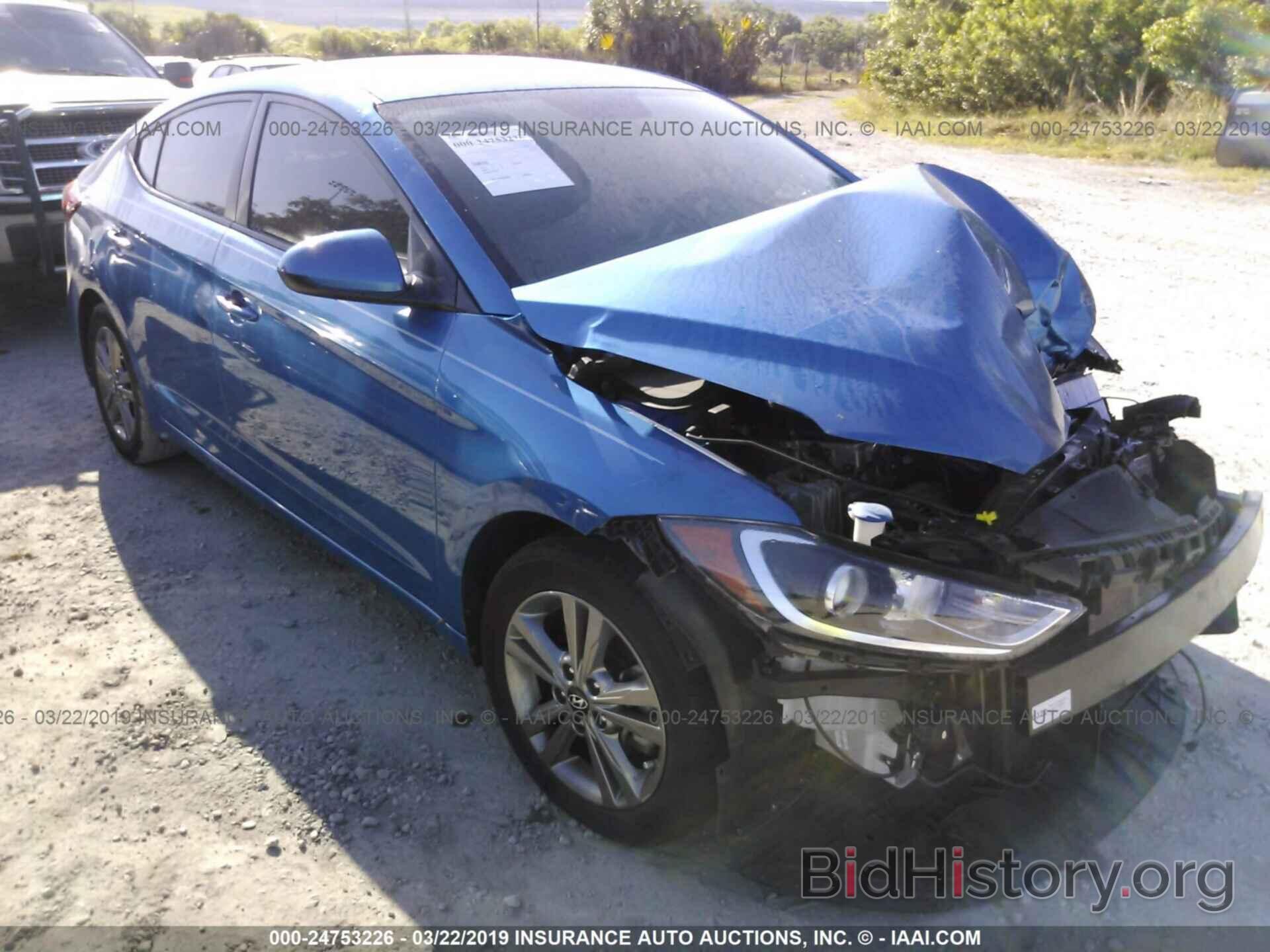 Photo 5NPD84LF9HH086134 - HYUNDAI ELANTRA 2017