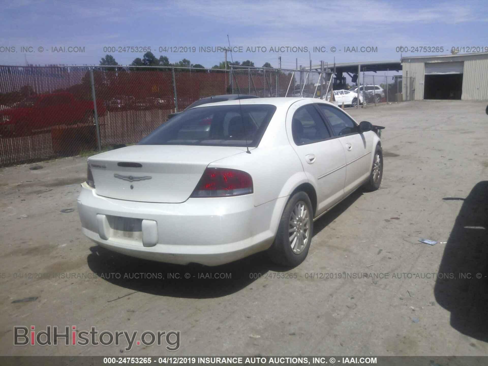 2006 CHRYSLER SEBRING - VIN: 1C3EL46X26N181644 - Фото 4