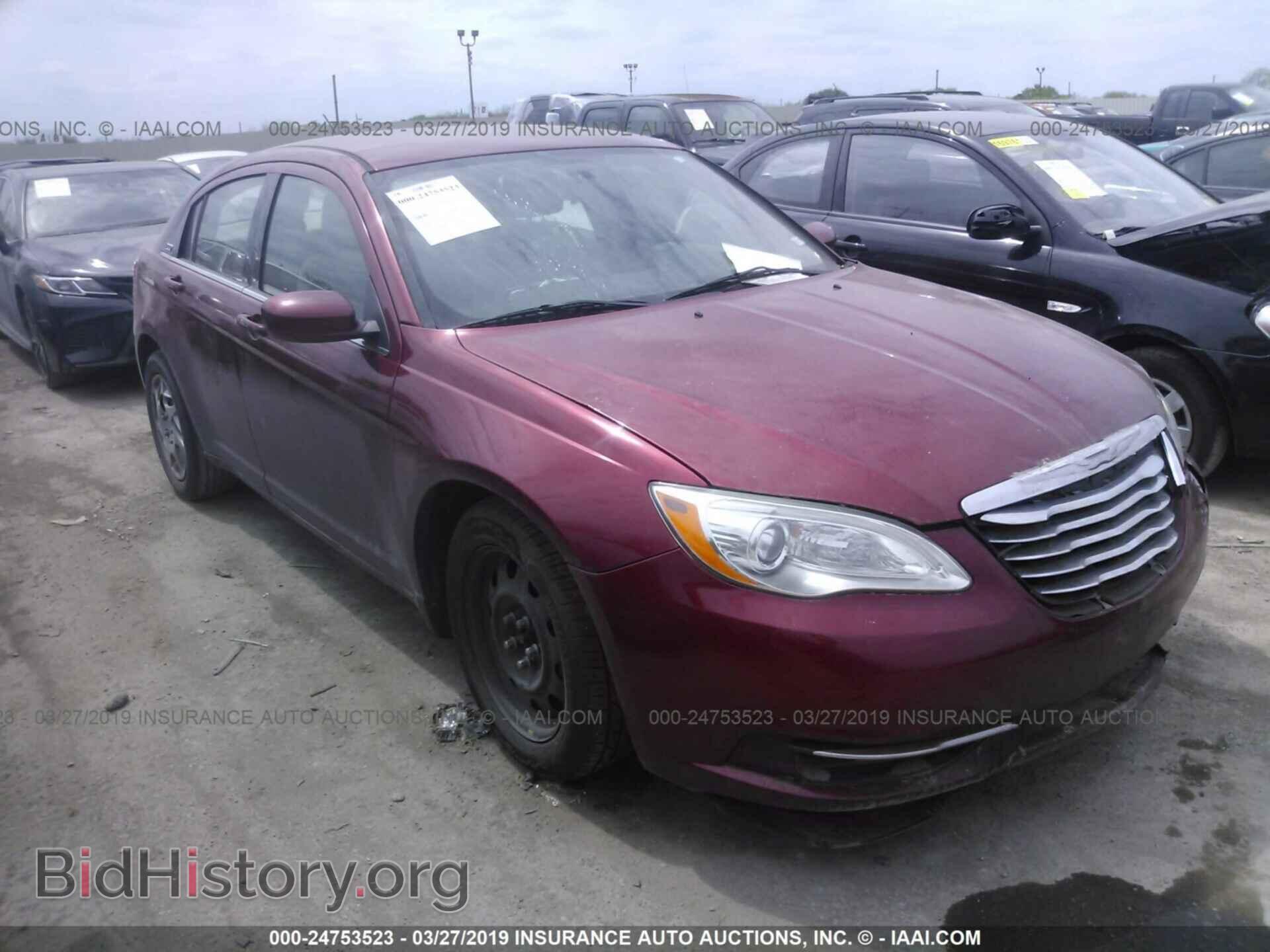 Photo 1C3CCBAB6CN210923 - CHRYSLER 200 2012