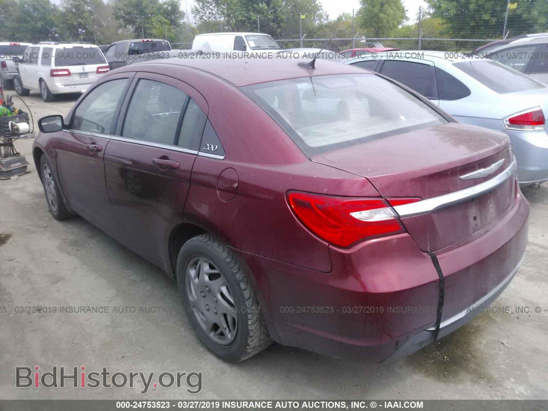 2012 CHRYSLER 200 - VIN: 1C3CCBAB6CN210923 - Фото 3