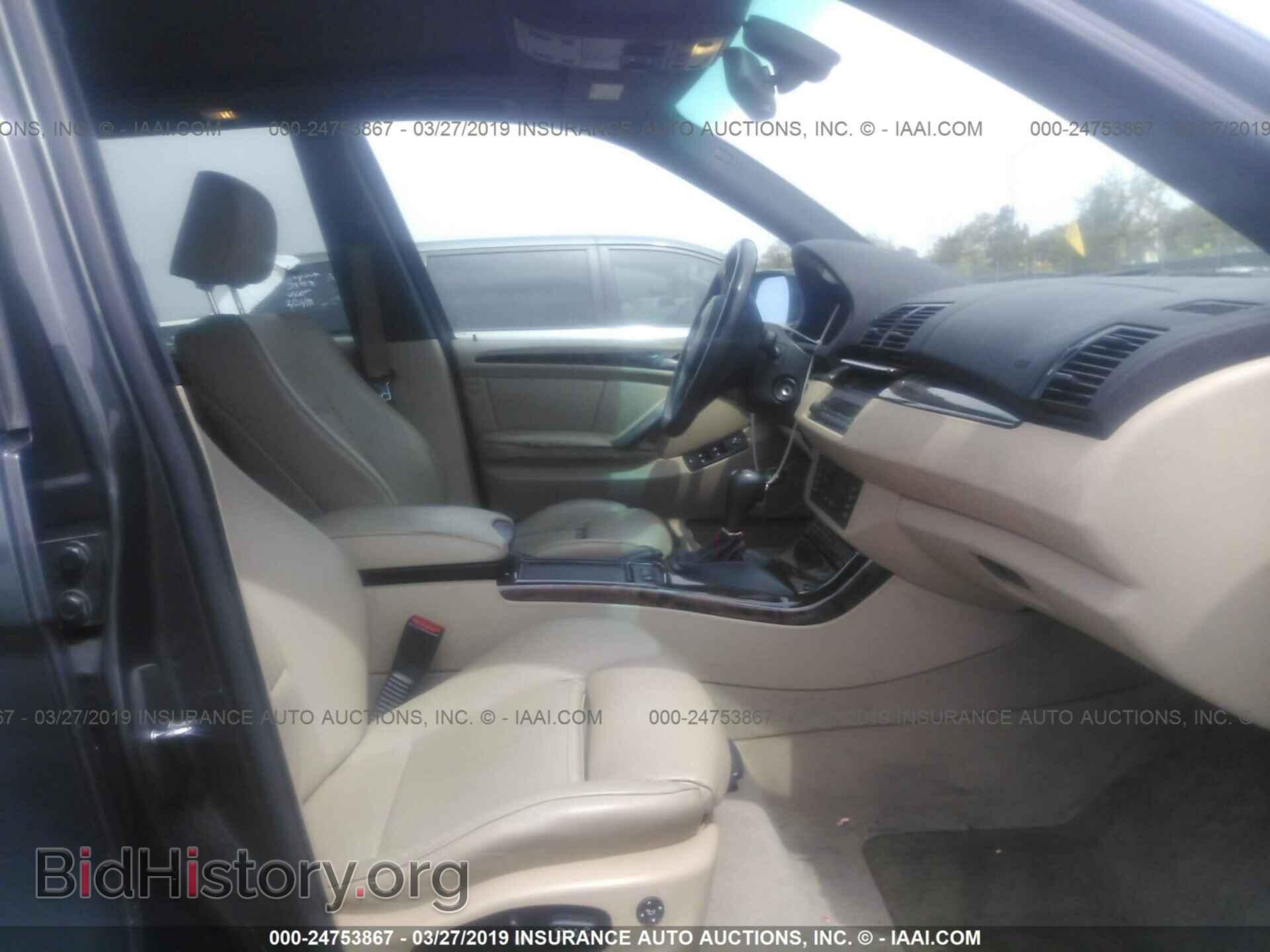 2005 BMW X5 - VIN: 5UXFA13545LY21272 - Фото 5