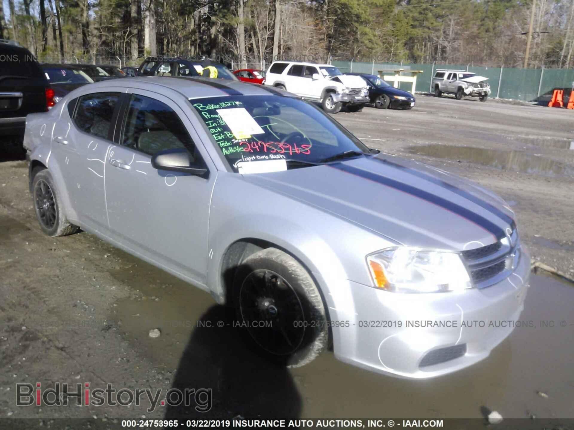 Photo 1B3BD4FB3BN517281 - DODGE AVENGER 2011