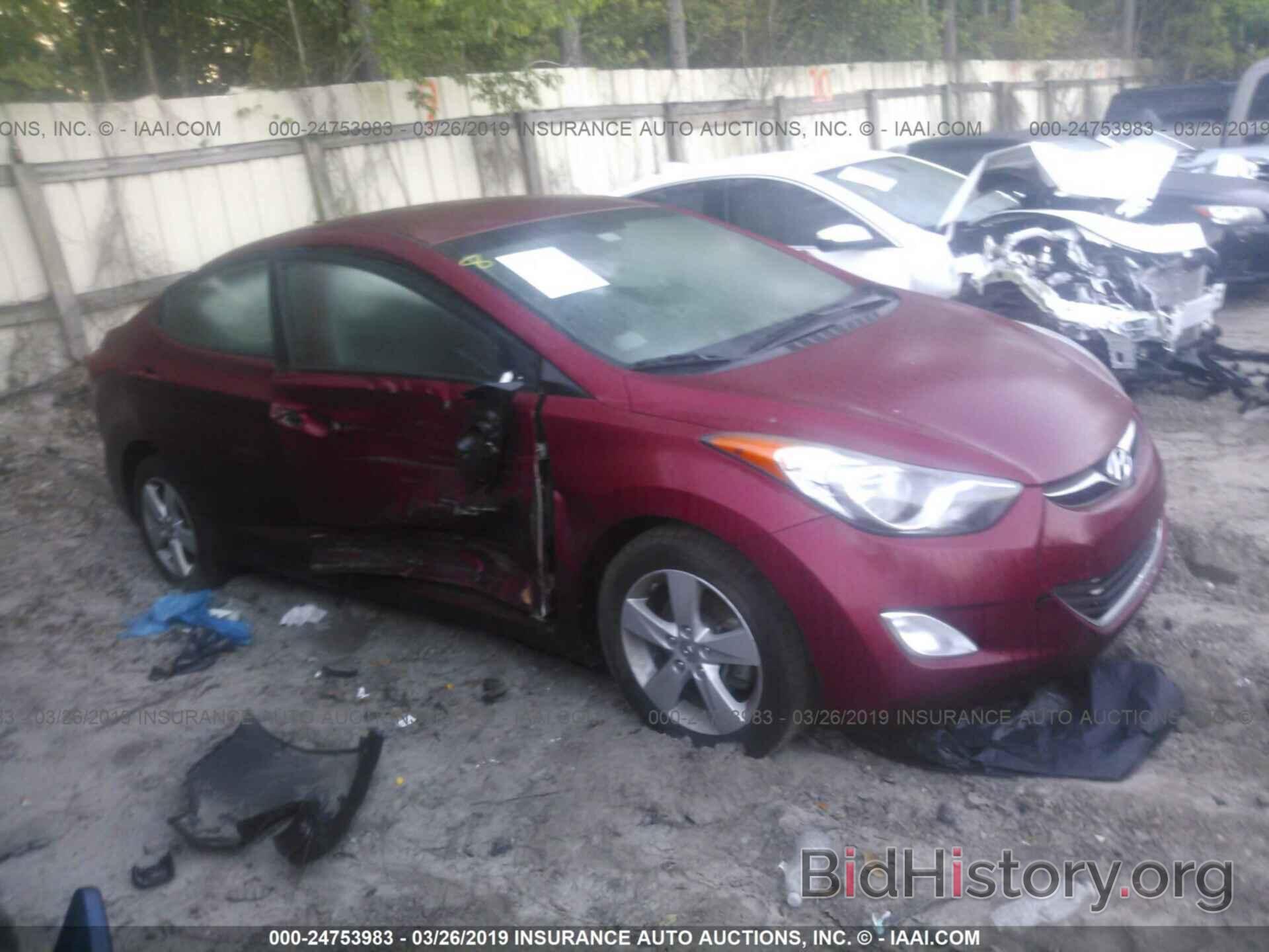 Фотография 5NPDH4AE2DH450950 - HYUNDAI ELANTRA 2013