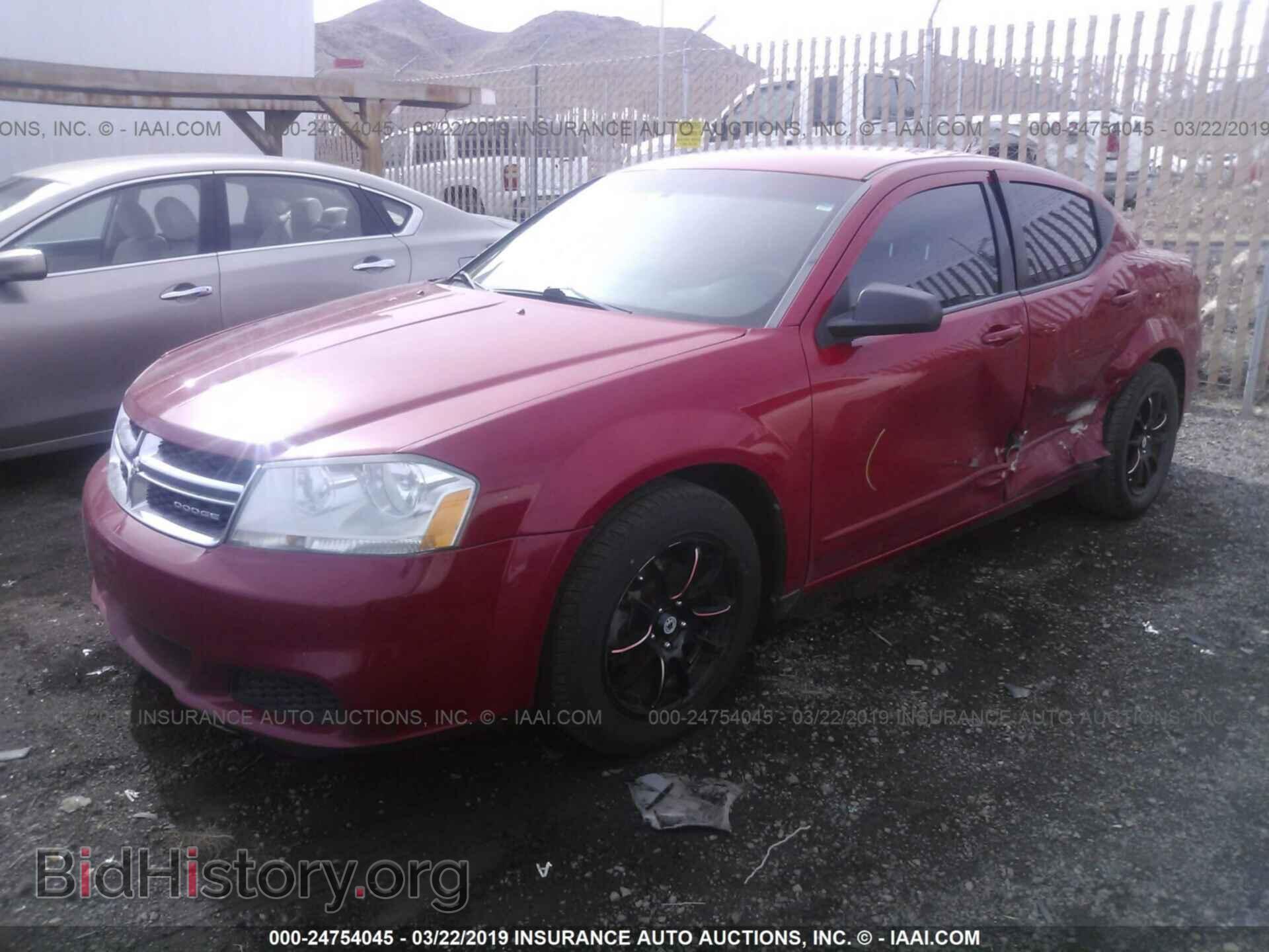 2011 DODGE AVENGER - VIN: 1B3BD4FB5BN522997 - Фото 2