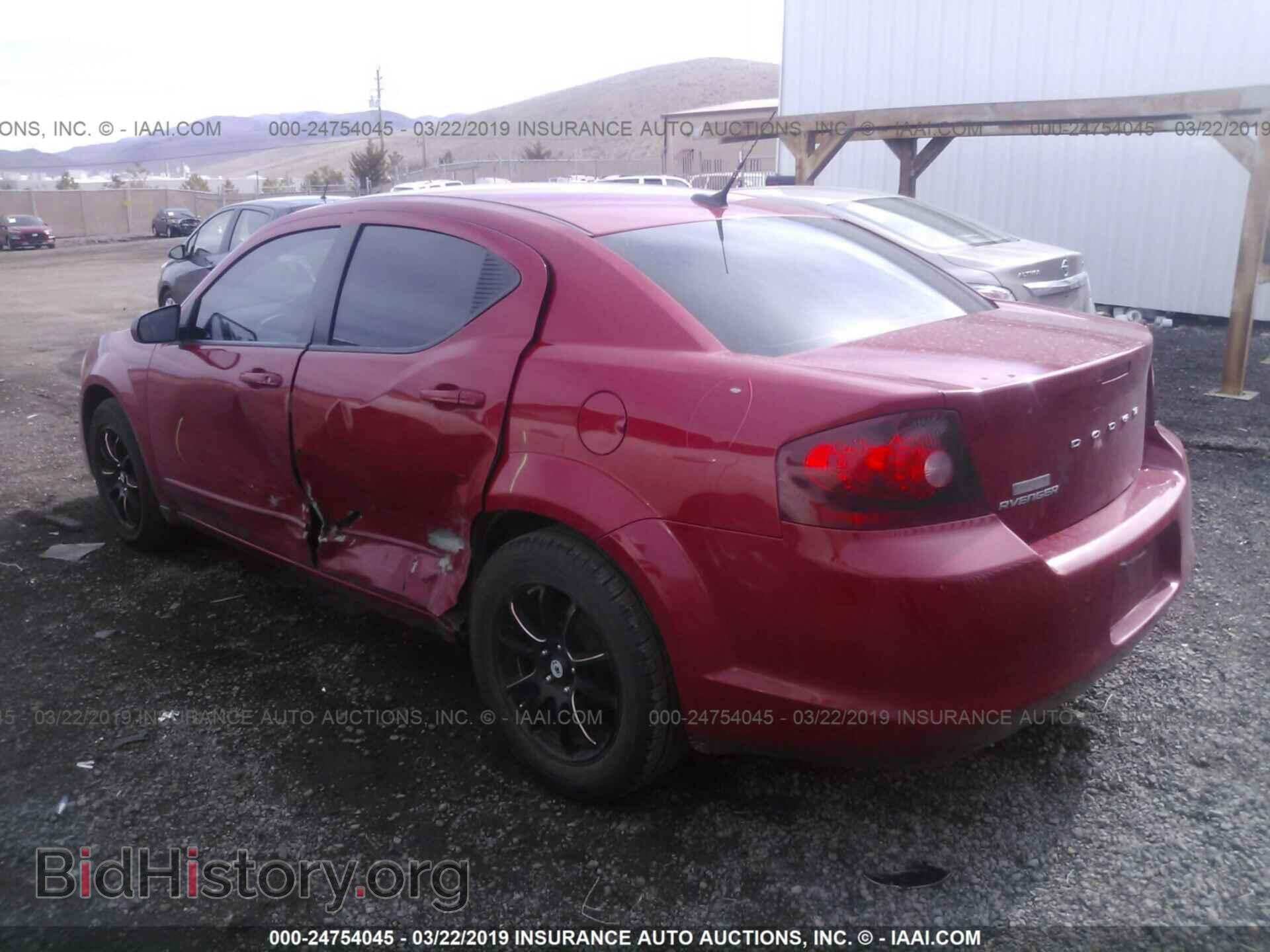 2011 DODGE AVENGER - VIN: 1B3BD4FB5BN522997 - Фото 3