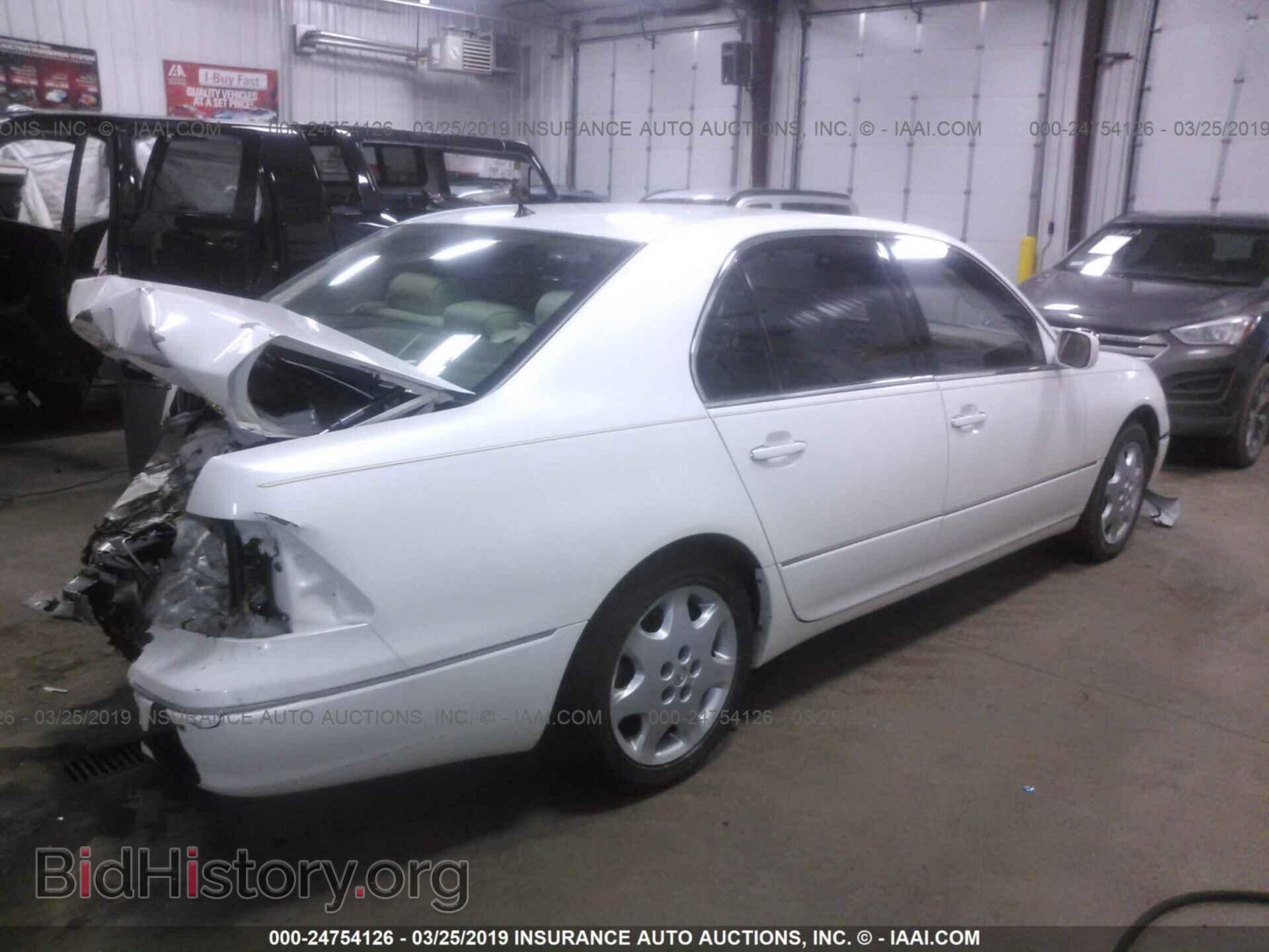 2001 LEXUS LS - VIN: JTHBN30F210014210 - Фото 4