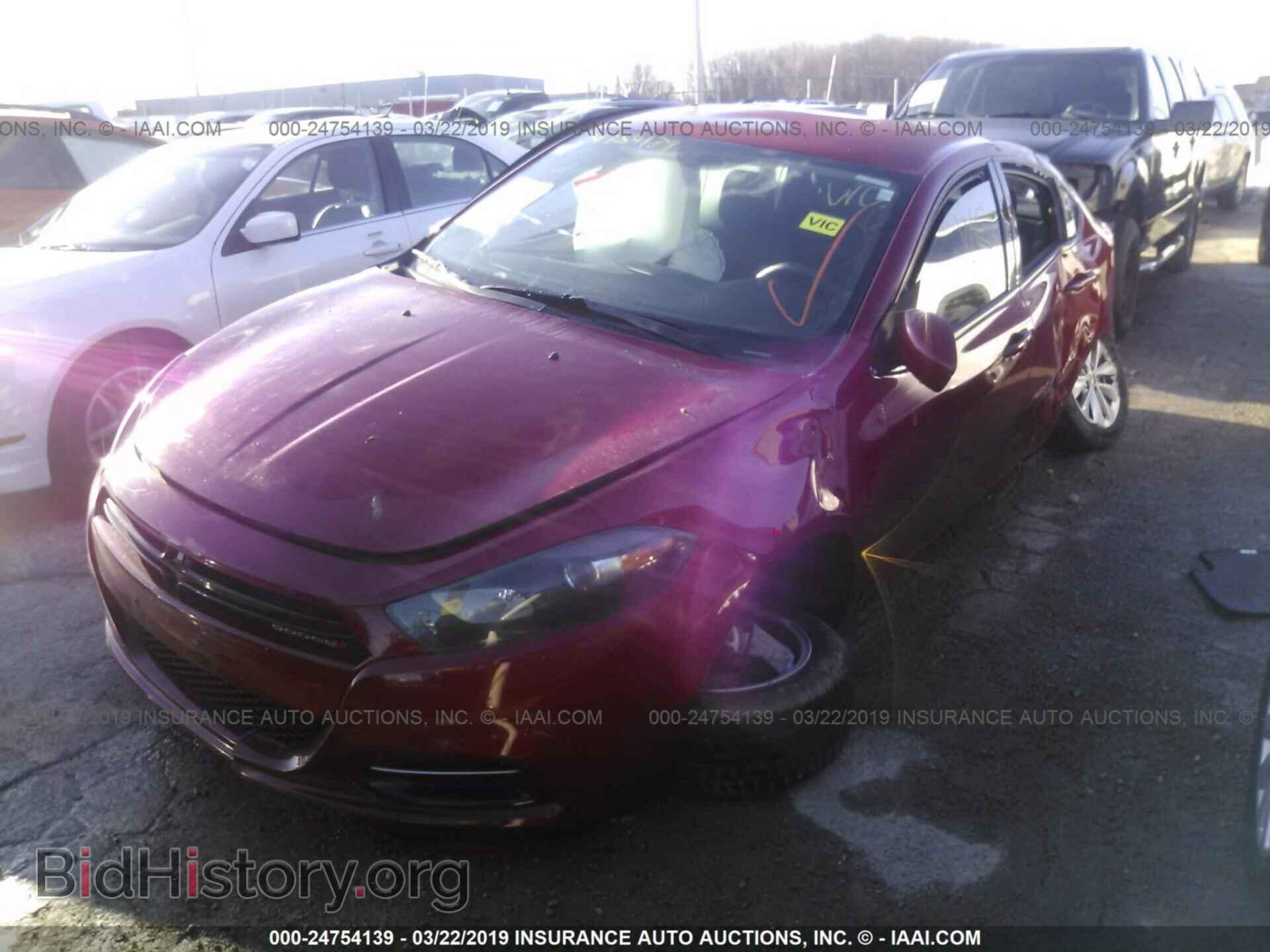2014 DODGE DART - VIN: 1C3CDFBB8ED724185 - Фото 2