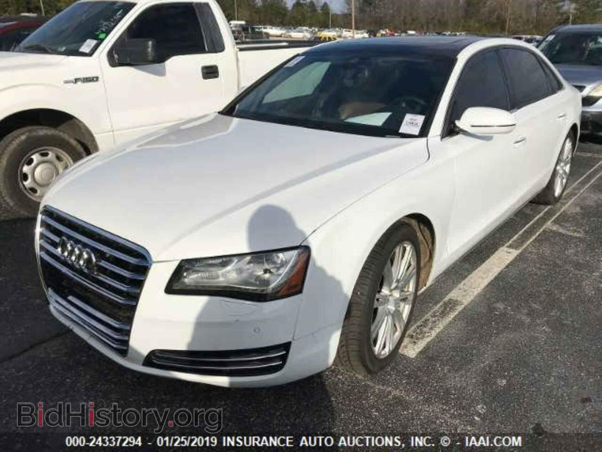2012 AUDI A8 - VIN: WAURVAFD2CN024622 - Фото 2