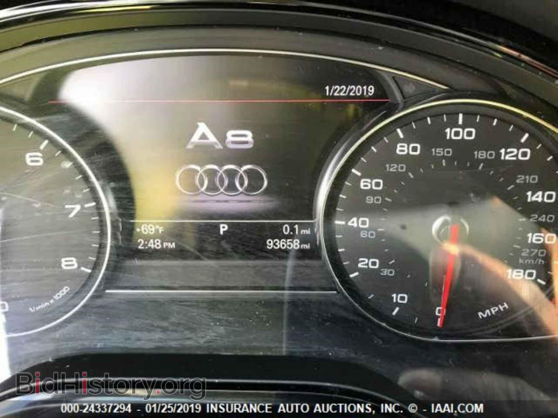 2012 AUDI A8 - VIN: WAURVAFD2CN024622 - Фото 7