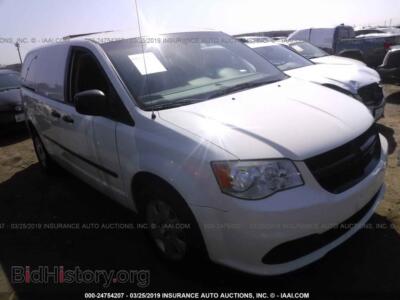 2012 Dodge RAM VAN, белый — VIN 2C4RDGAG5CR308470, IAAI