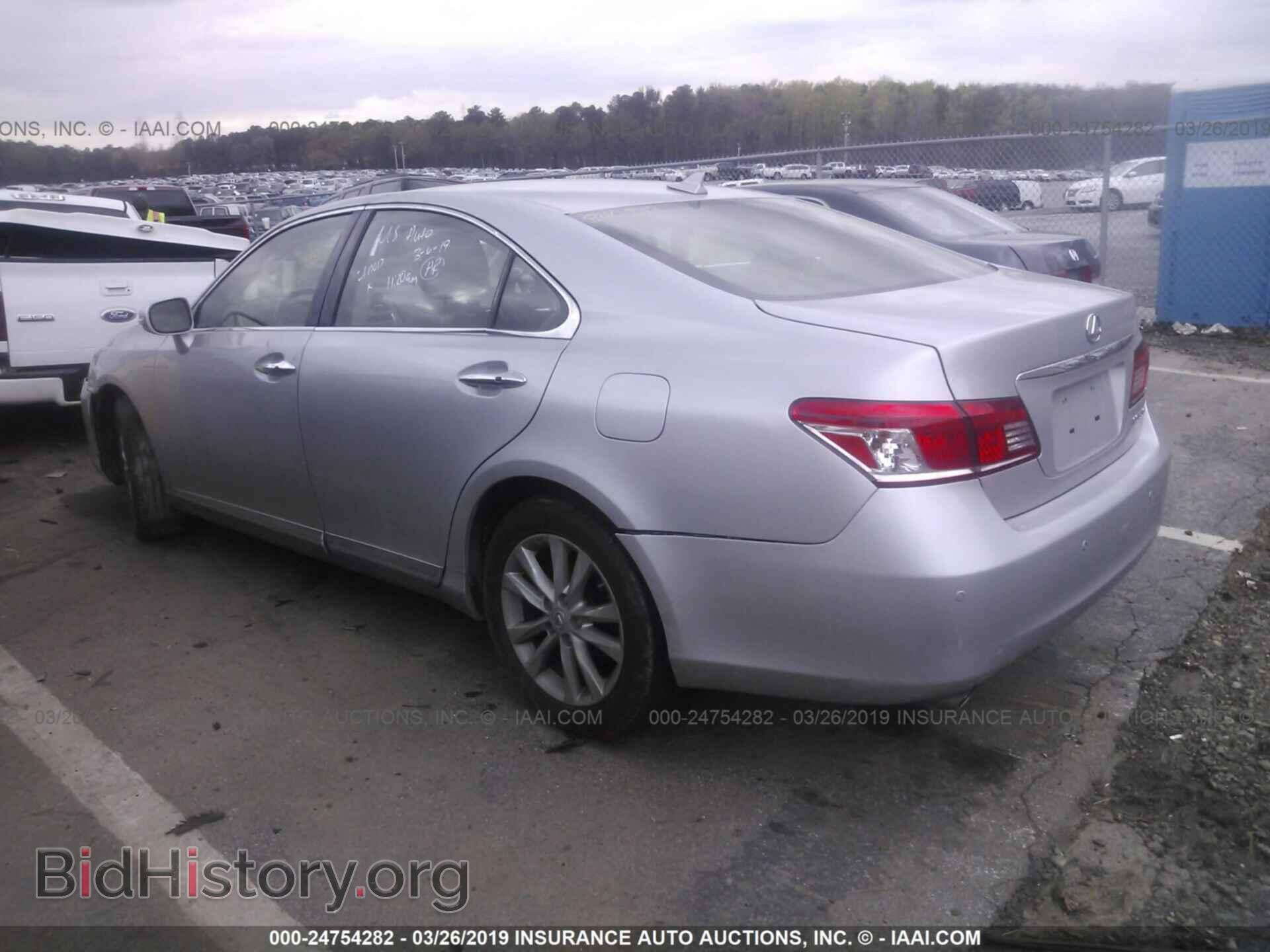 2012 LEXUS ES - VIN: JTHBK1EG2C2496263 - Photo 3