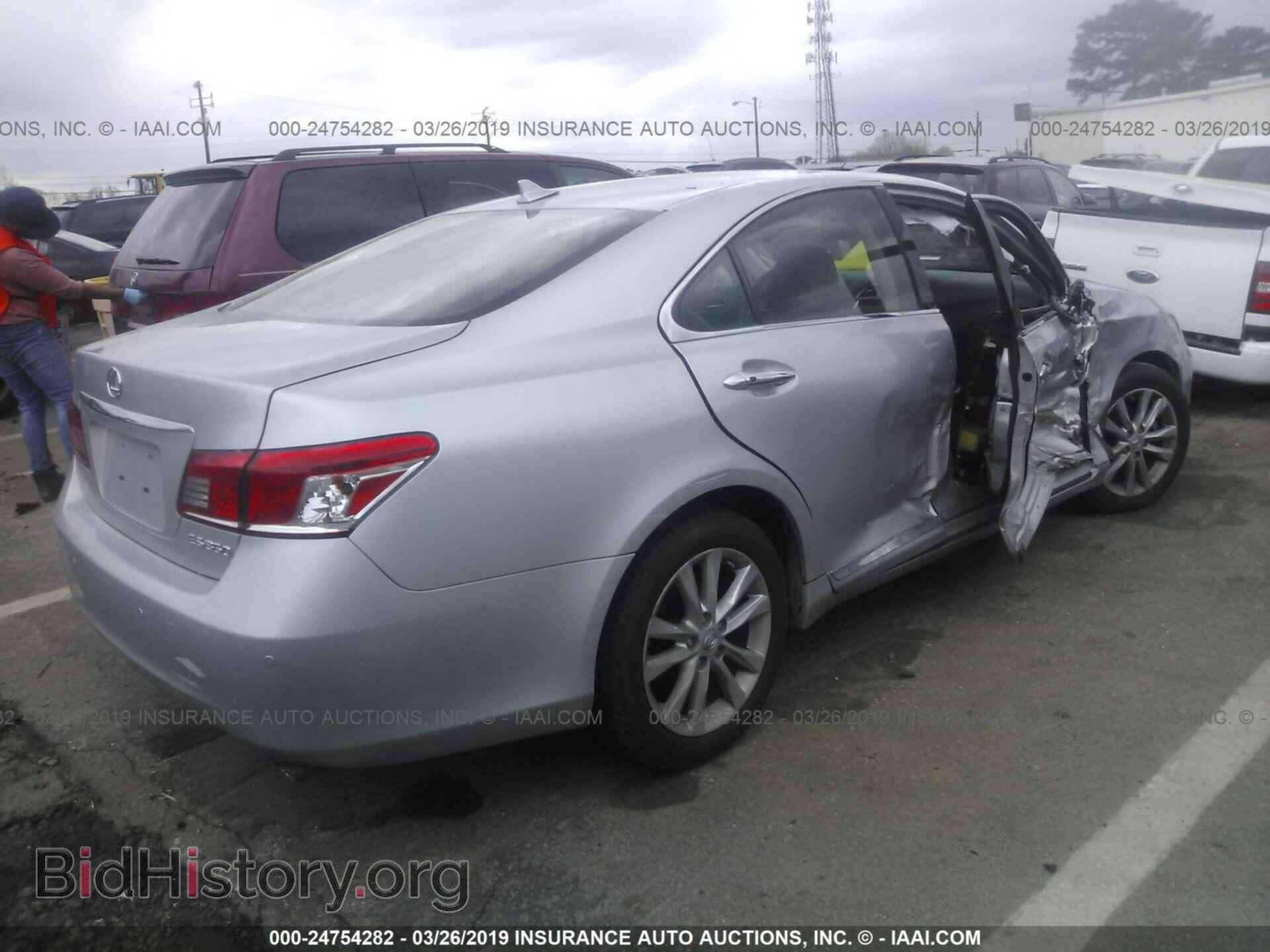 2012 LEXUS ES - VIN: JTHBK1EG2C2496263 - Photo 4