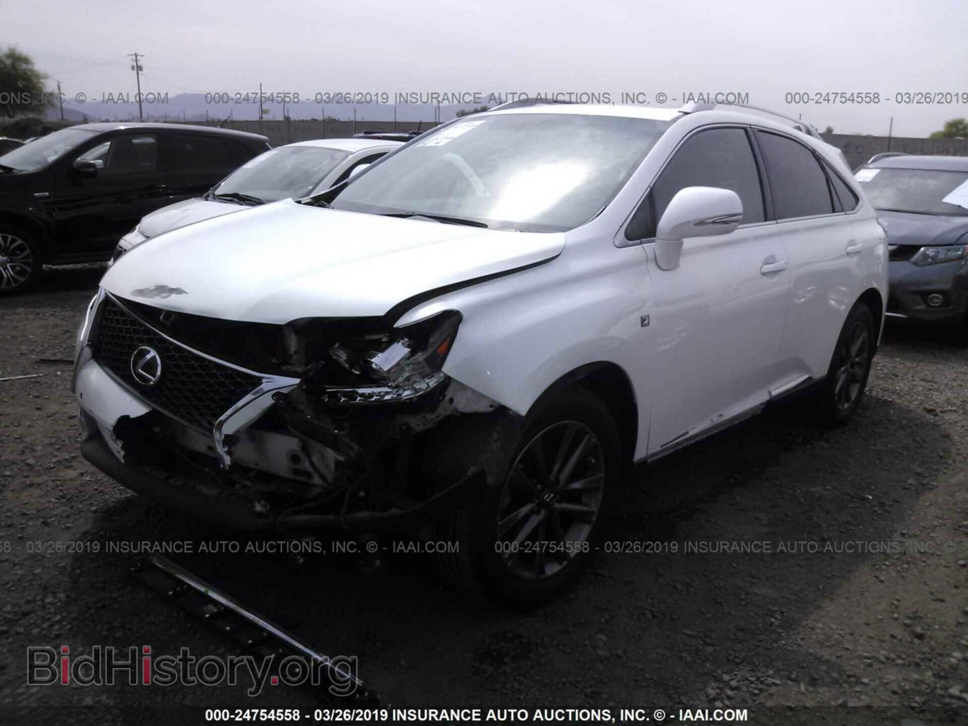 2013 LEXUS RX - VIN: 2T2BK1BA3DC186316 - Фото 2