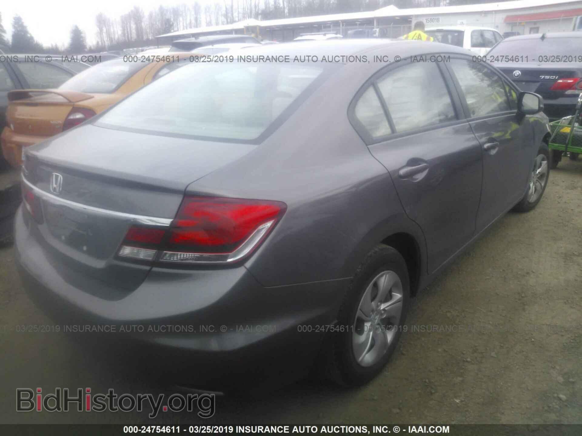 2013 HONDA CIVIC - VIN: 19XFB2F56DE294634 - Фото 4