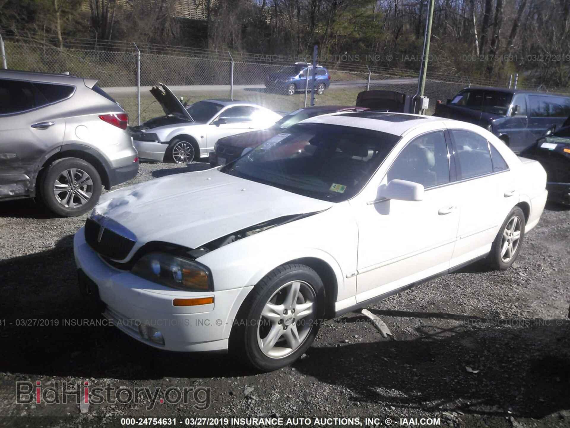 2001 LINCOLN LS - VIN: 1LNHM87A21Y606211 - Фото 2