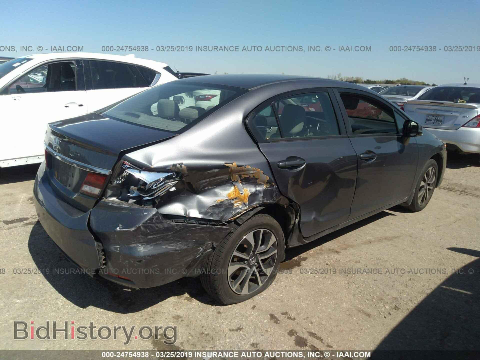 2013 HONDA CIVIC - VIN: 19XFB2F8XDE080658 - Фото 4