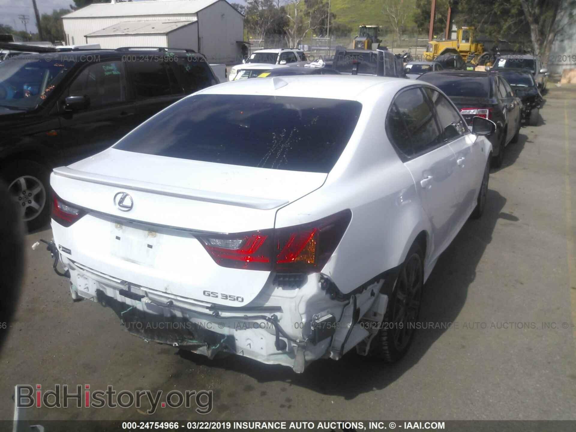 2015 LEXUS GS - VIN: JTHBE1BL6FA001534 - Фото 4