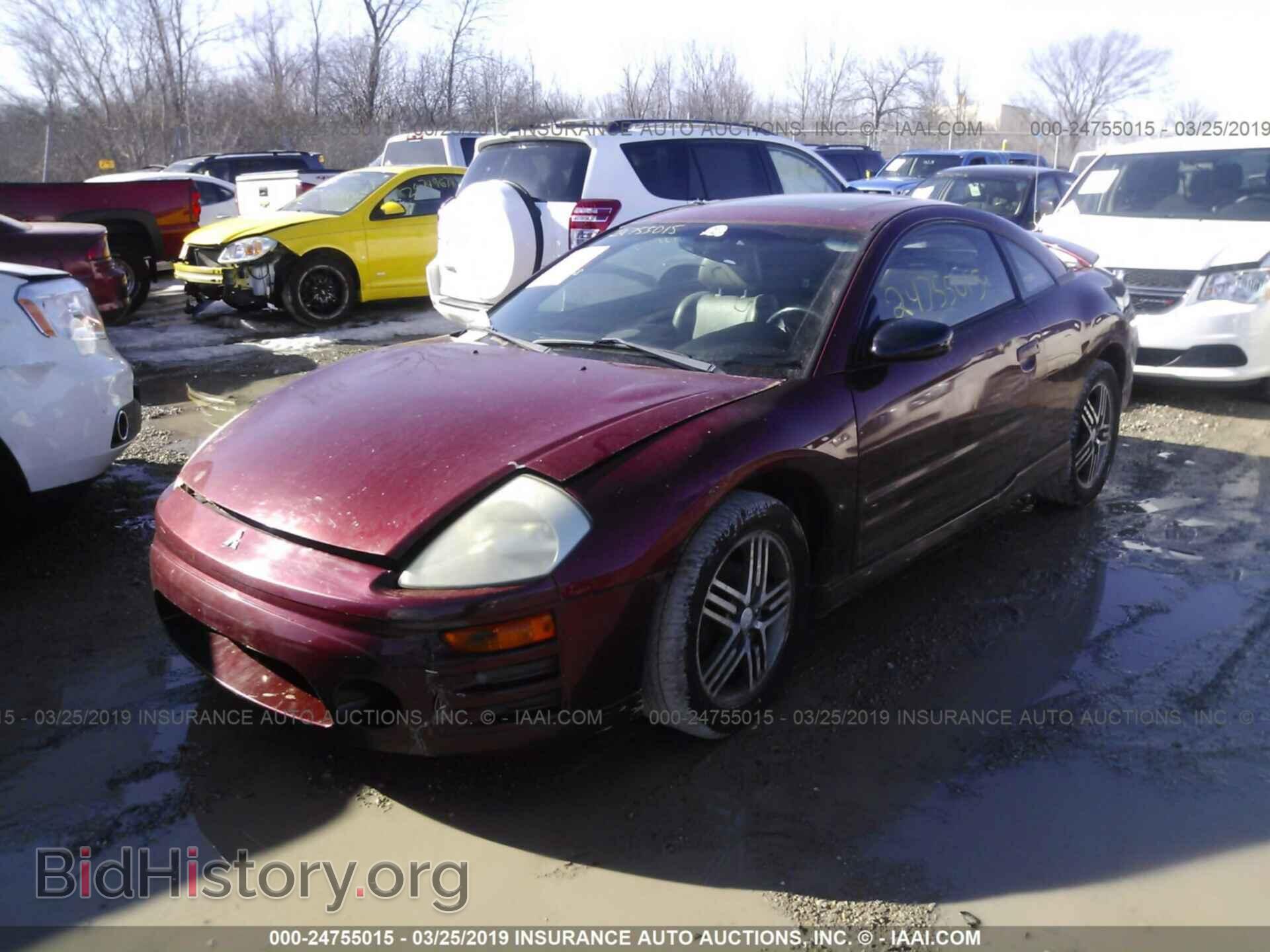 2003 MITSUBISHI ECLIPSE - VIN: 4A3AC74H33E010546 - Фото 2