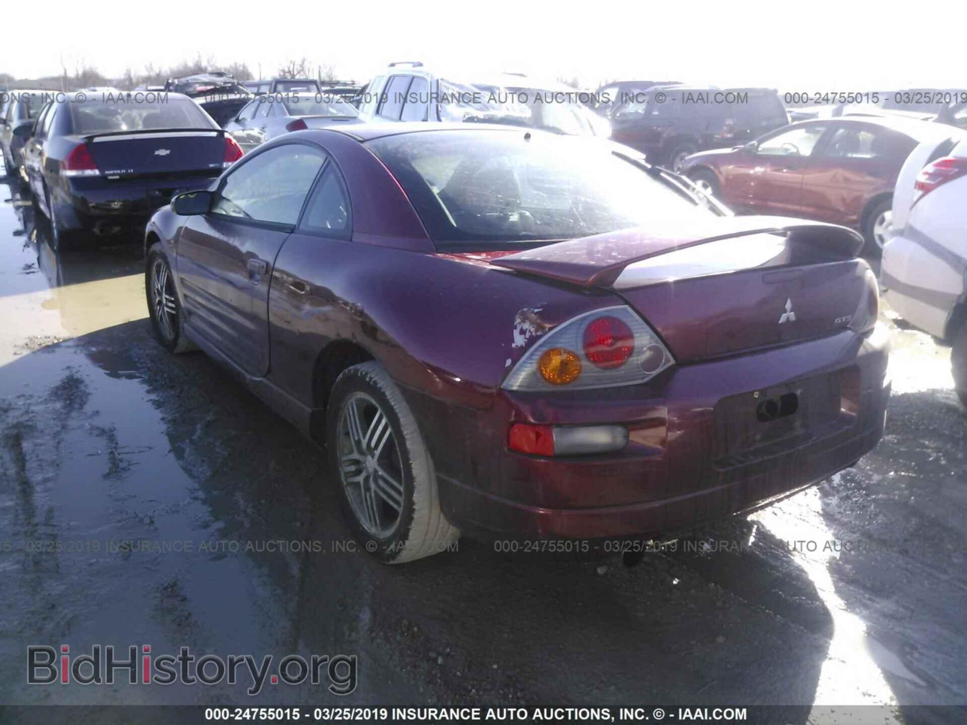 2003 MITSUBISHI ECLIPSE - VIN: 4A3AC74H33E010546 - Фото 3