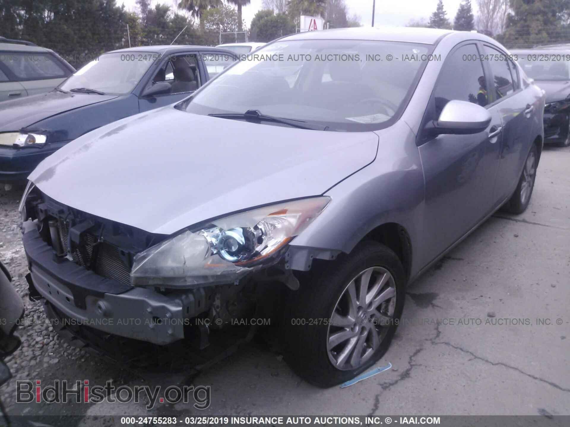 2012 MAZDA 3 - VIN: JM1BL1V82C1557253 - Фото 2
