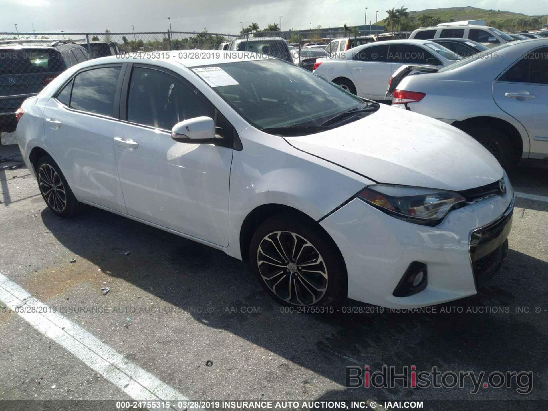 Photo 5YFBURHE8FP350542 - TOYOTA COROLLA 2015