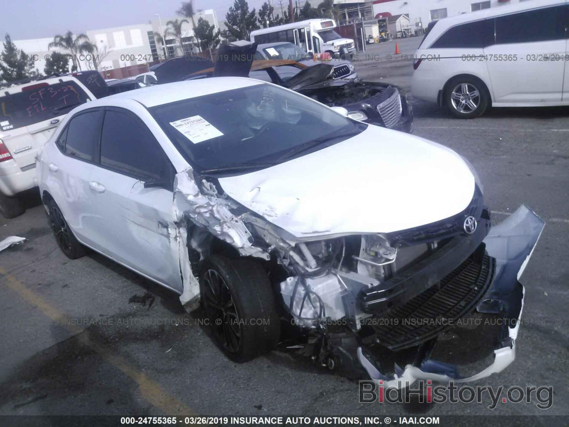 Photo 5YFBURHE2FP267026 - TOYOTA COROLLA 2015