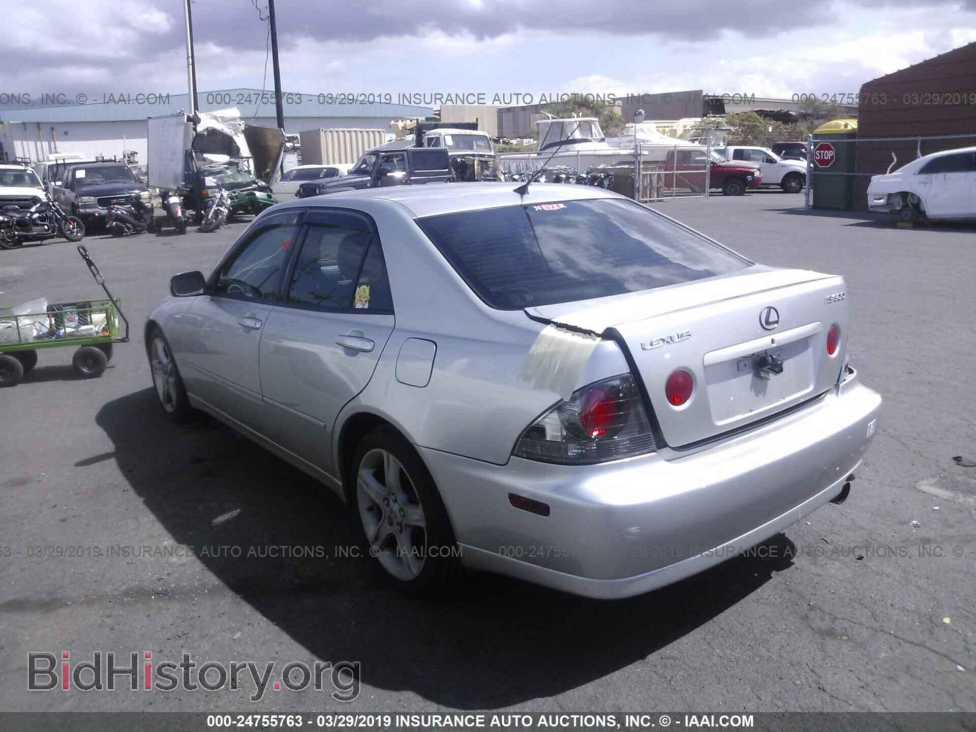 2001 LEXUS IS - VIN: JTHBD182110027779 - Фото 3