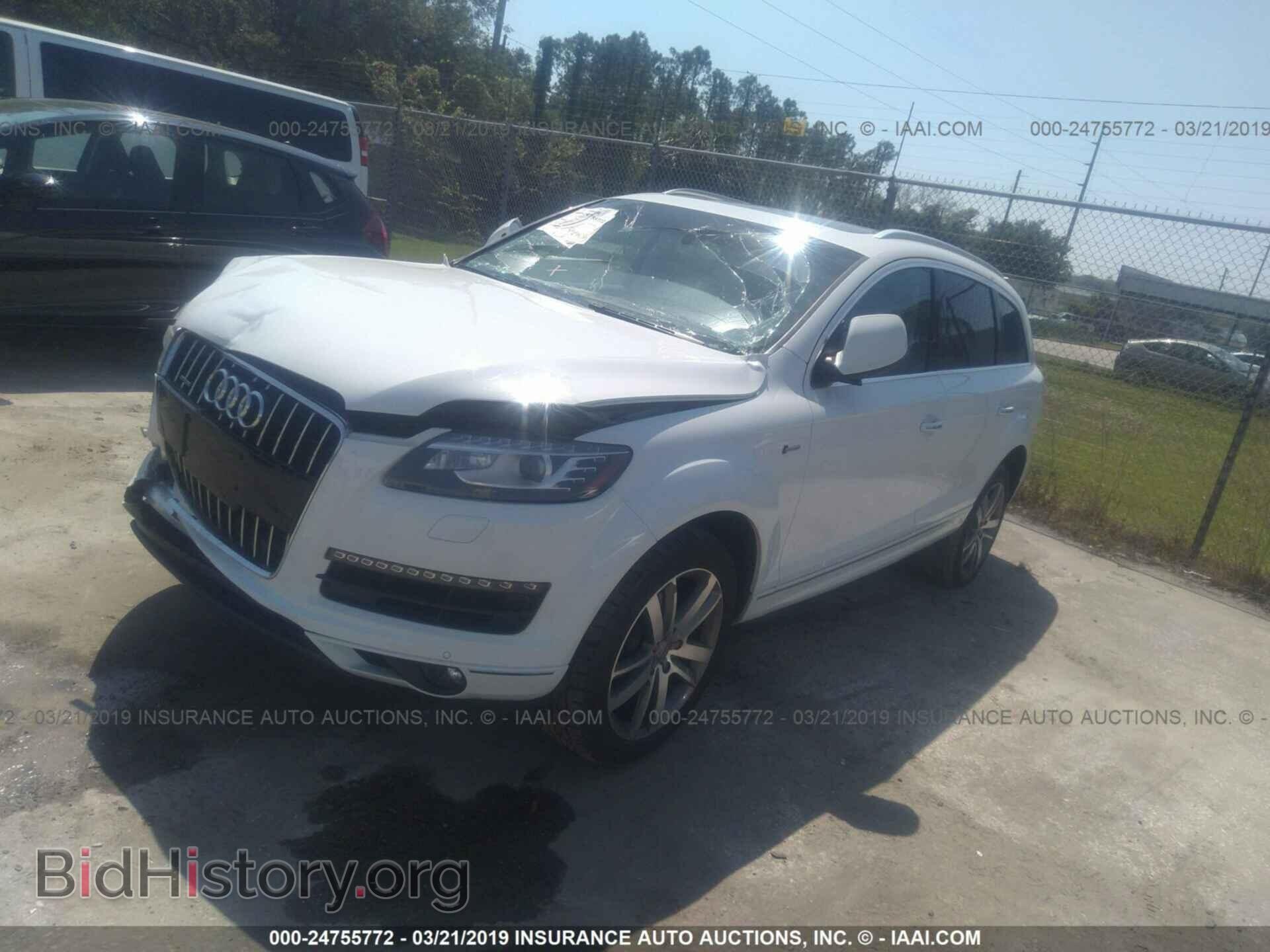 2014 AUDI Q7 - VIN: WA1LGAFEXED013396 - Фото 2
