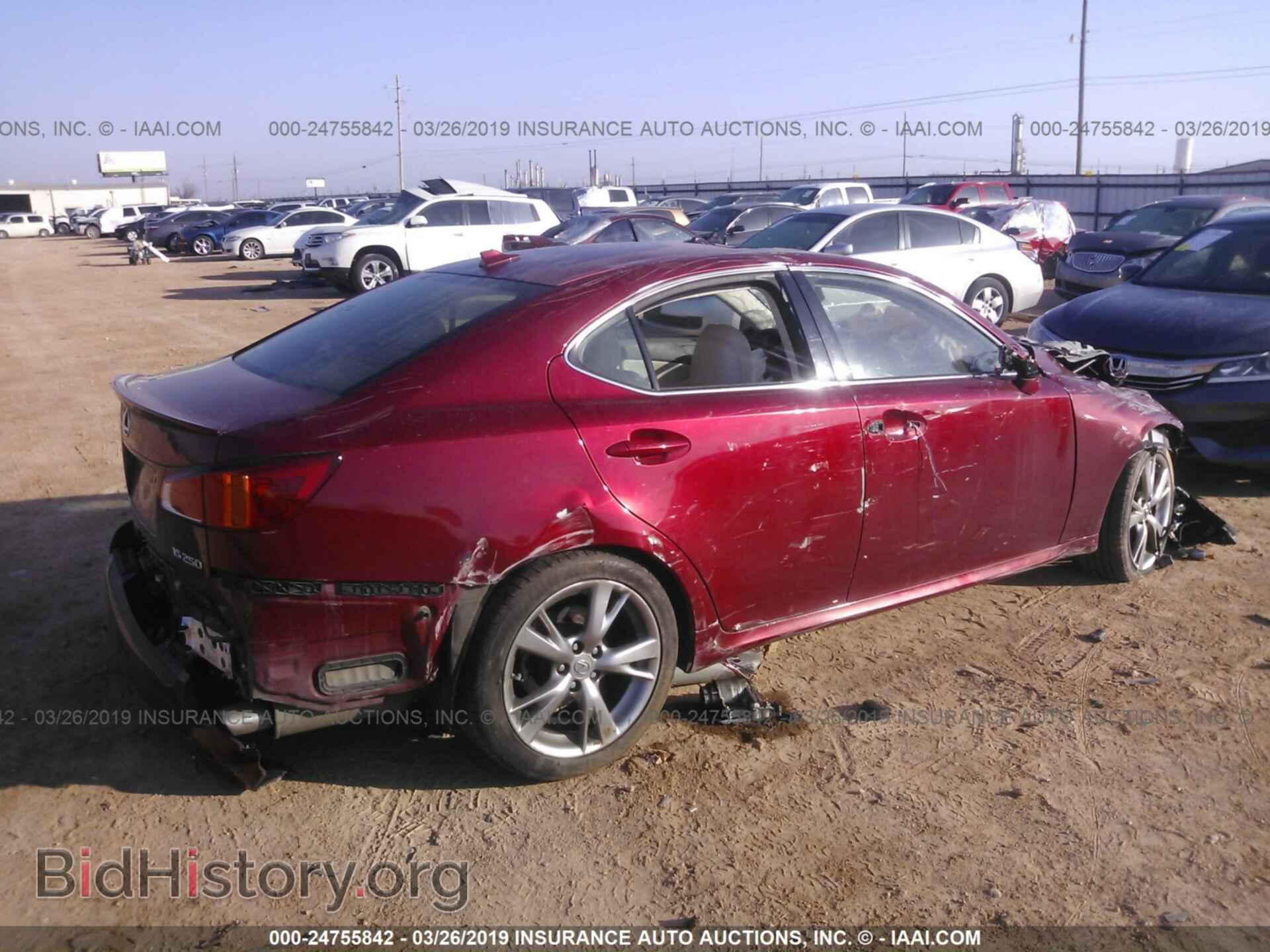 2010 LEXUS IS - VIN: JTHBF5C20A5109174 - Фото 4