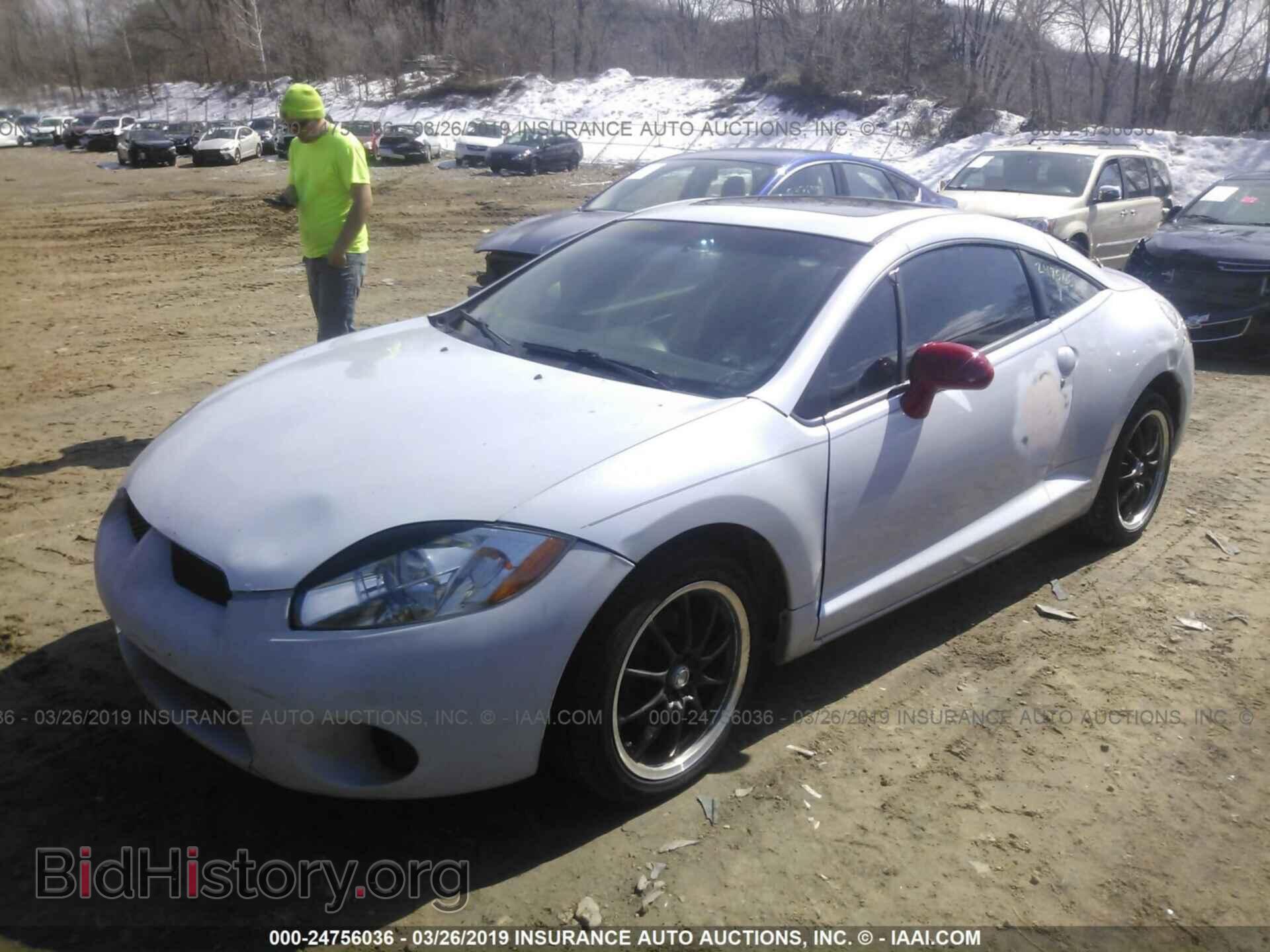 2006 MITSUBISHI ECLIPSE - VIN: 4A3AK24F86E053157 - Фото 2
