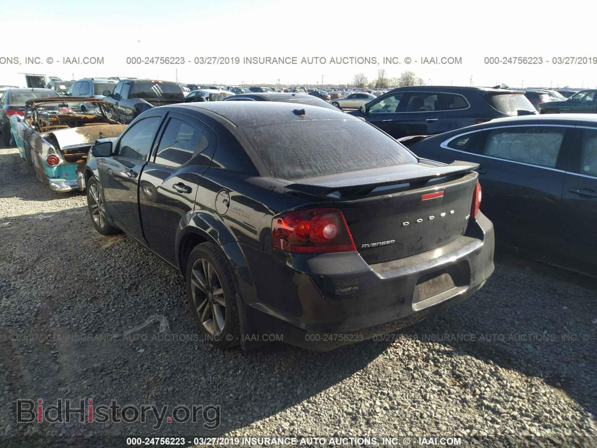 2013 DODGE AVENGER - VIN: 1C3CDZCB8DN556878 - Фото 3