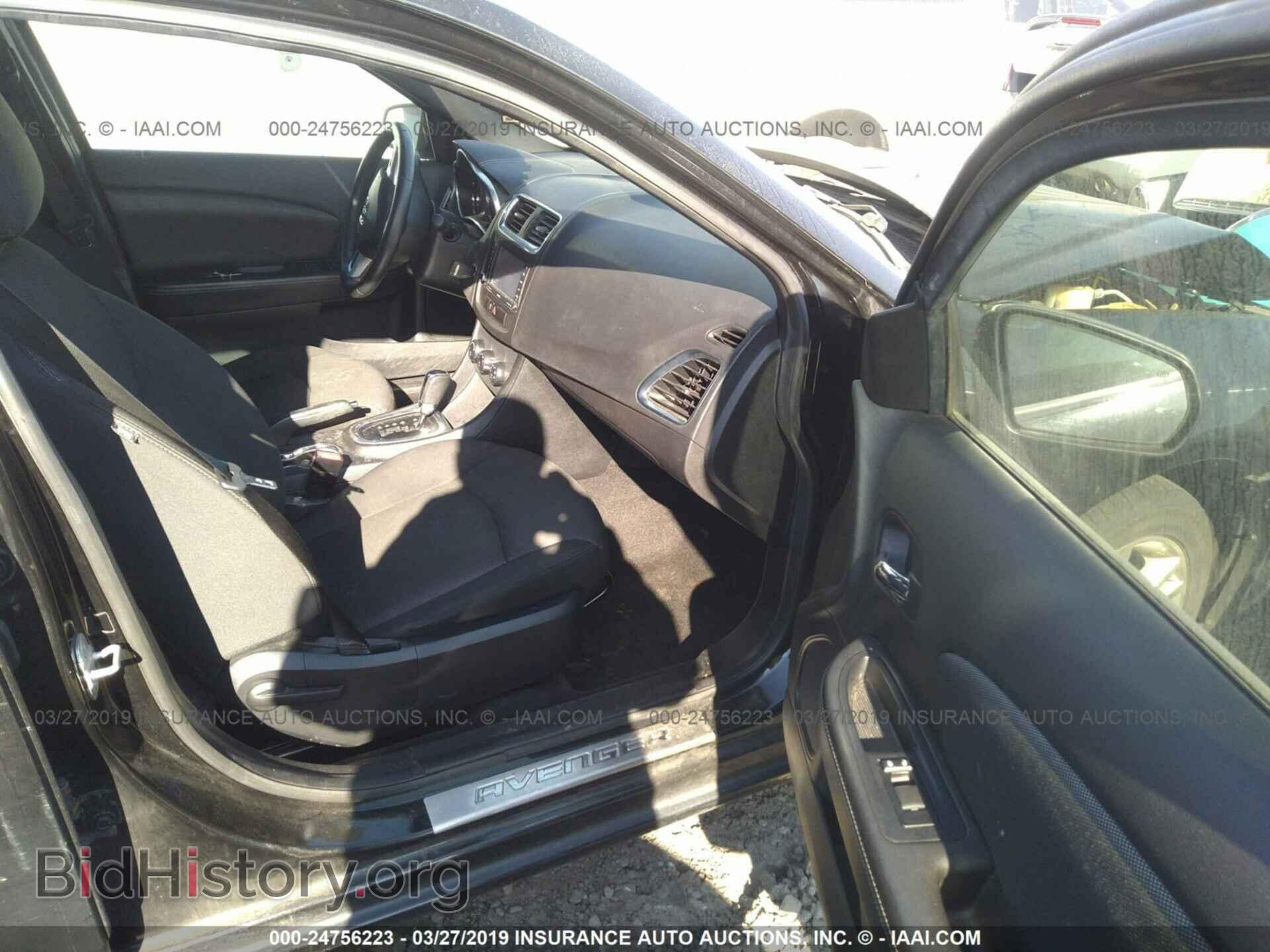 2013 DODGE AVENGER - VIN: 1C3CDZCB8DN556878 - Фото 5