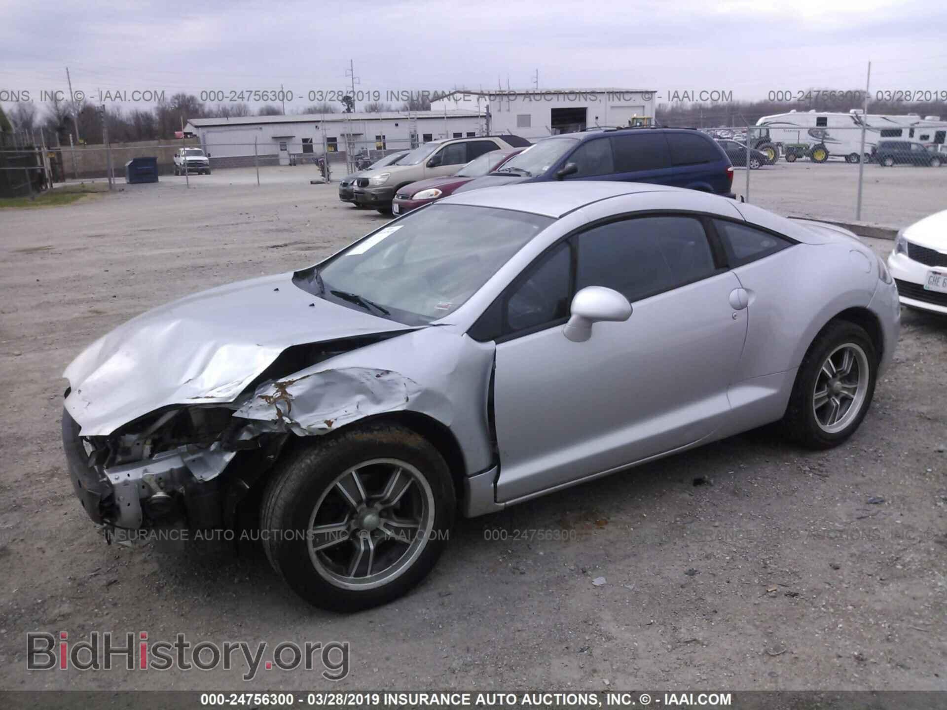 2008 MITSUBISHI ECLIPSE - VIN: 4A3AK24F58E003660 - Фото 2