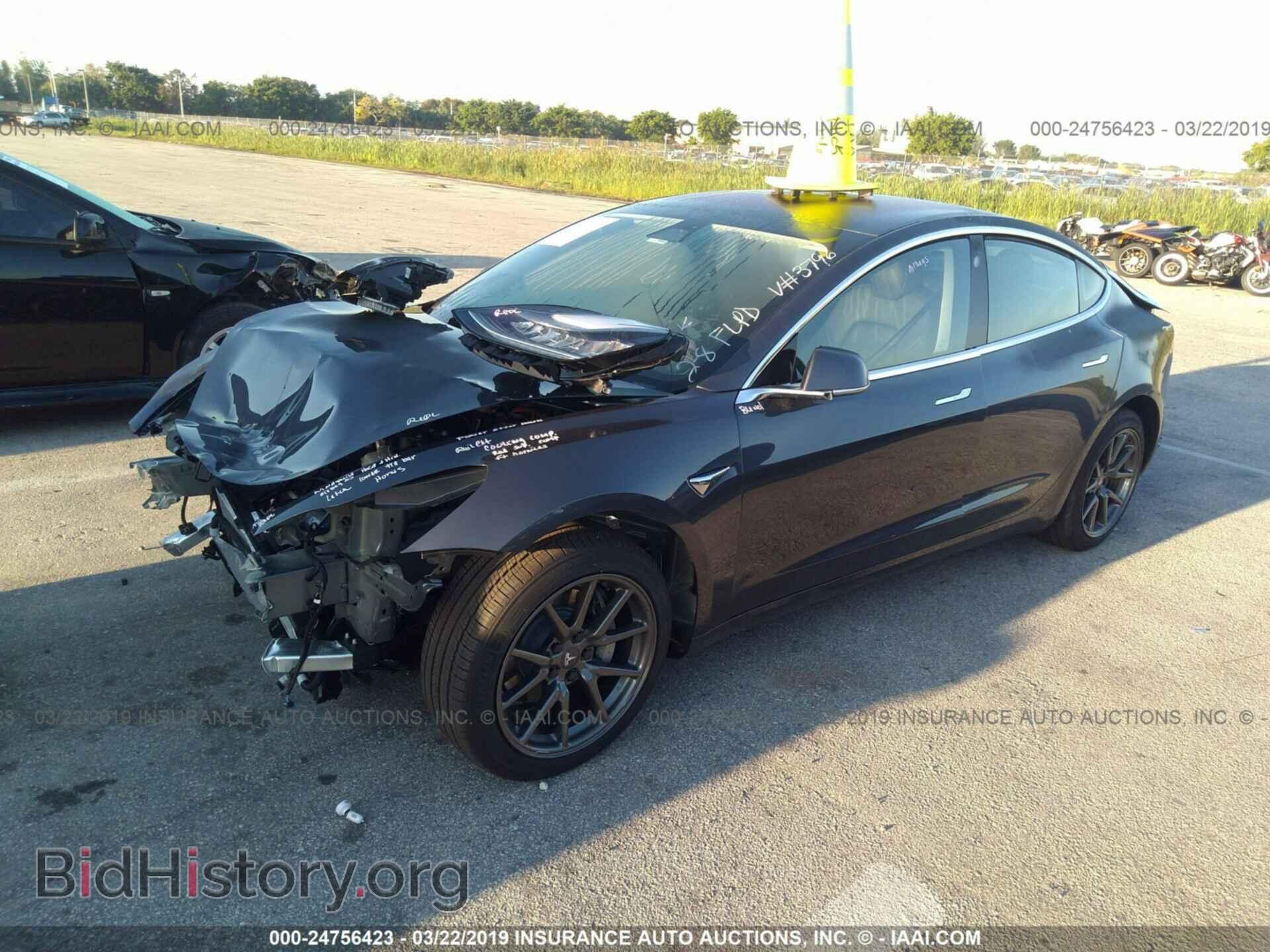 2018 TESLA MODEL 3 - VIN: 5YJ3E1EAXJF123796 - Photo 2