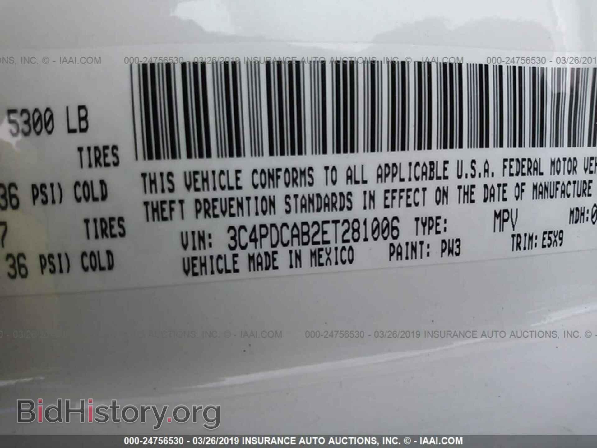 2014 DODGE JOURNEY - VIN: 3C4PDCAB2ET281006 - Photo 9