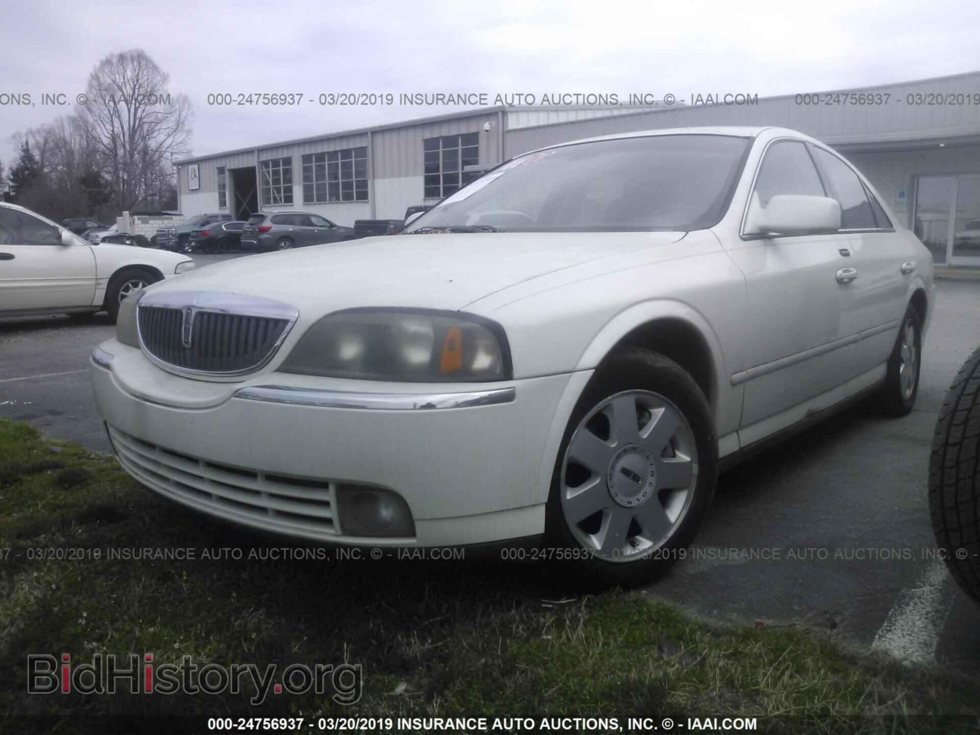 2004 LINCOLN LS - VIN: 1LNHM86SX4Y638435 - Фото 2