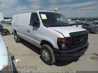 2010 Ford ECONOLINE E350 Super Duty Van, white — VIN 1FTSE3EL9ADA92699, IAAI