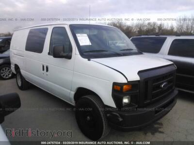 2010 Ford ECONOLINE, white — VIN 1FTNE1EW0ADA10872, IAAI