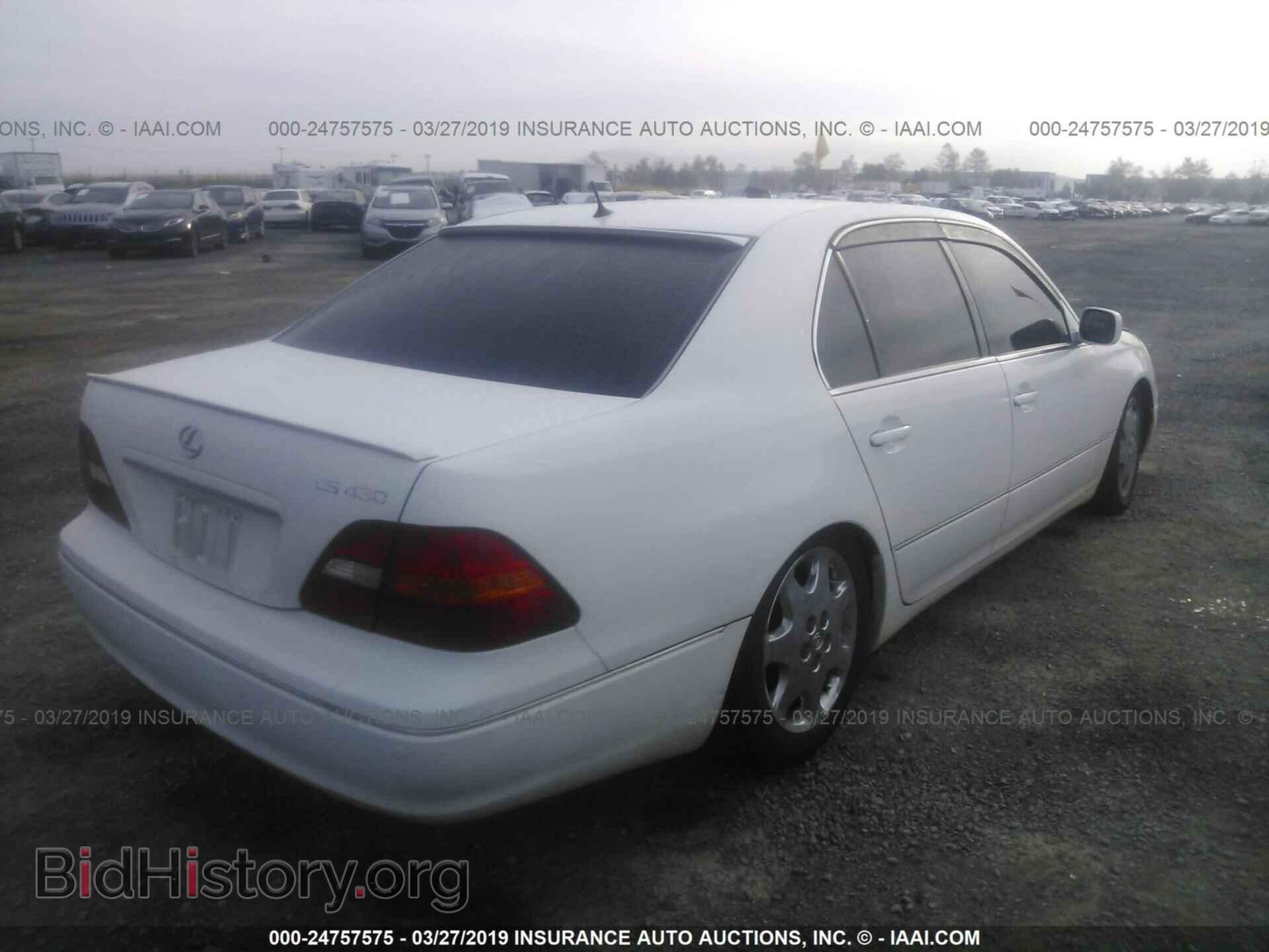 2003 LEXUS LS - VIN: JTHBN30F530110075 - Photo 4