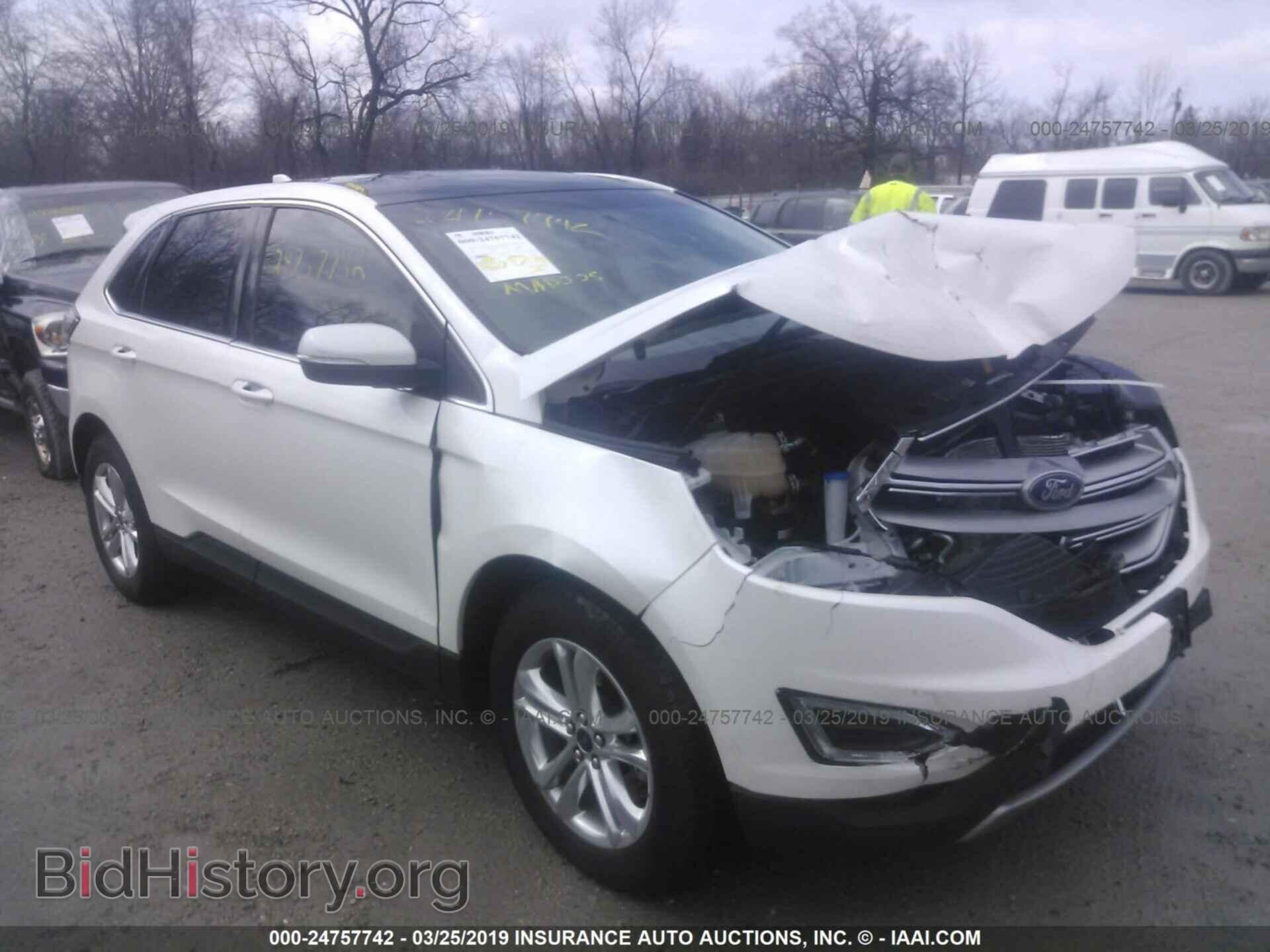 Фотография 2FMTK4J93FBB65412 - FORD EDGE 2015